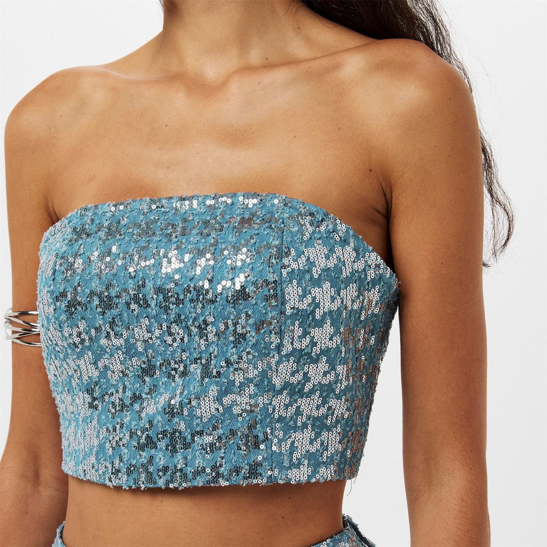 AmyLynn Slim Fit Cropped Tube Top