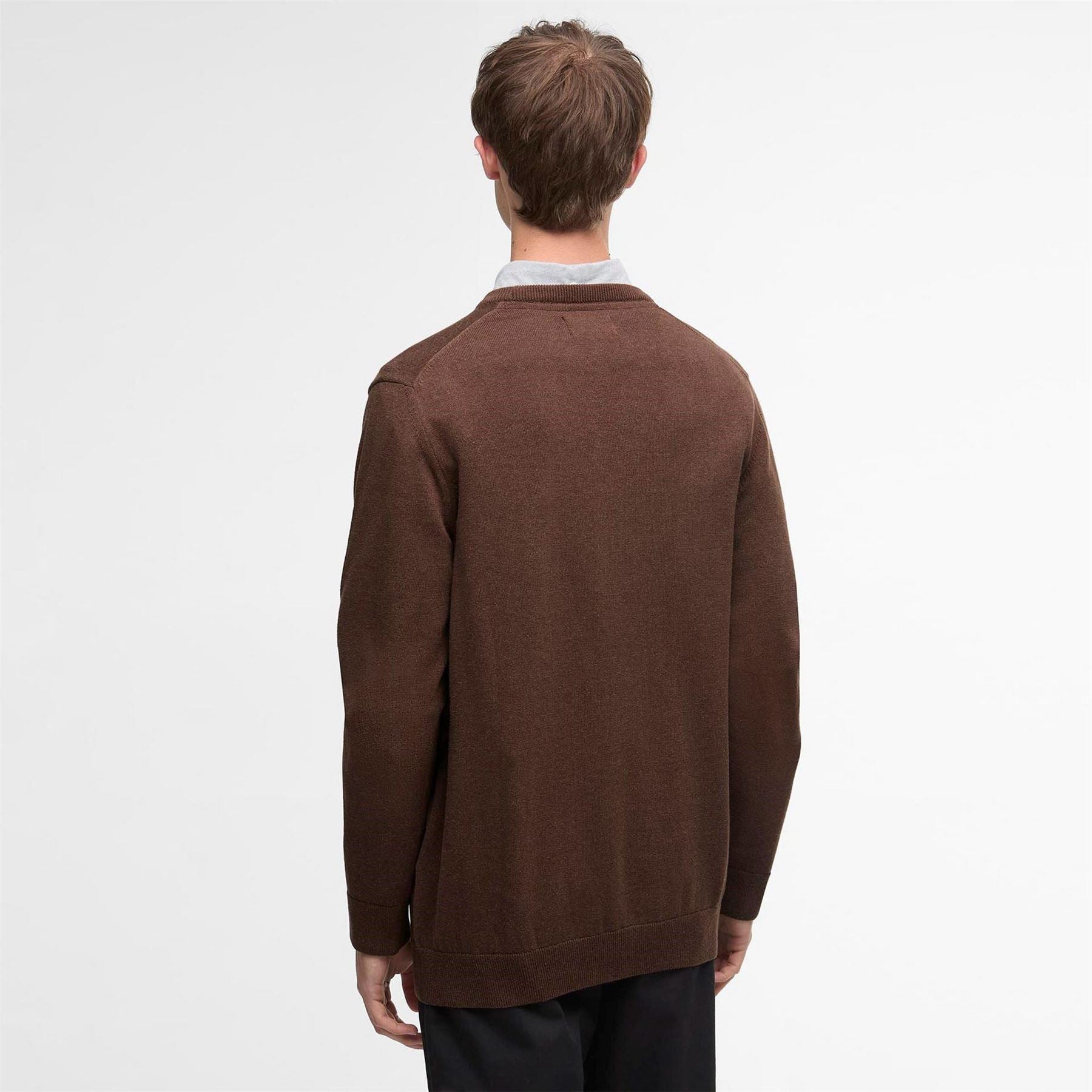 Barbour Cotton Crew Neck Jumper