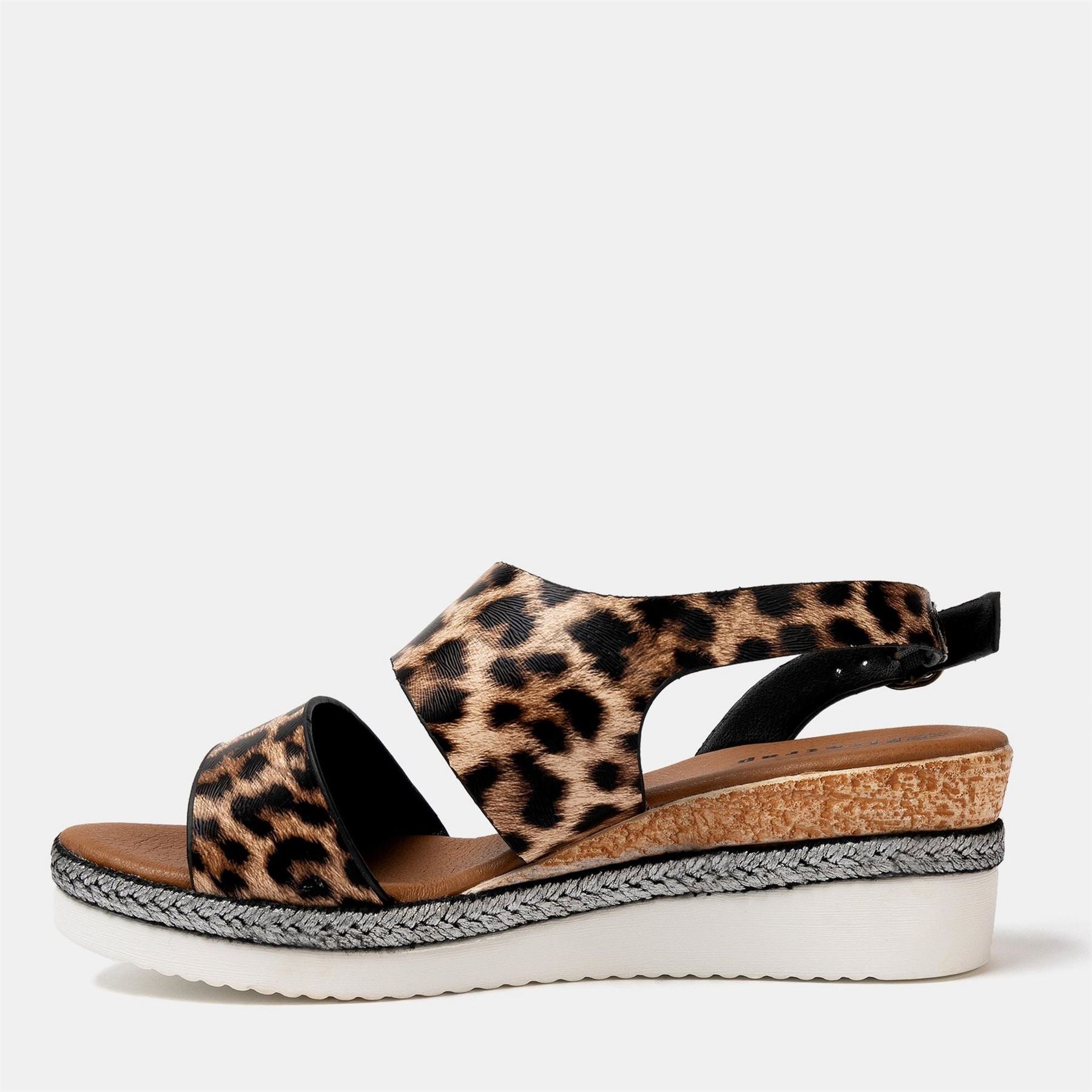 Firetrap Ella Ladies Back Strap Wedge Sandals