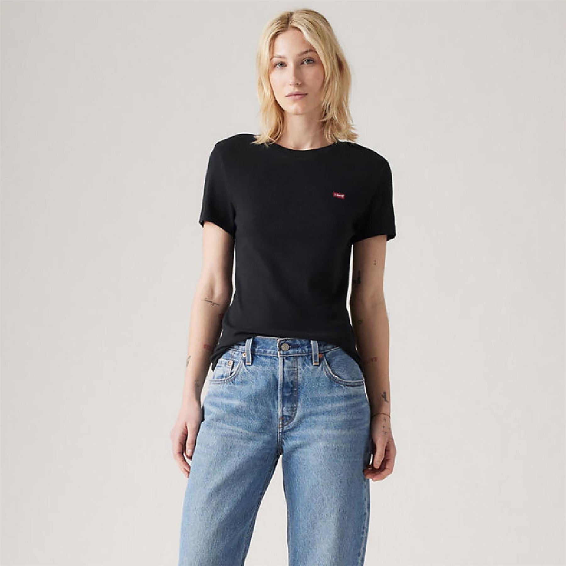 Levis Essential Hm Ss Tee Anthracite