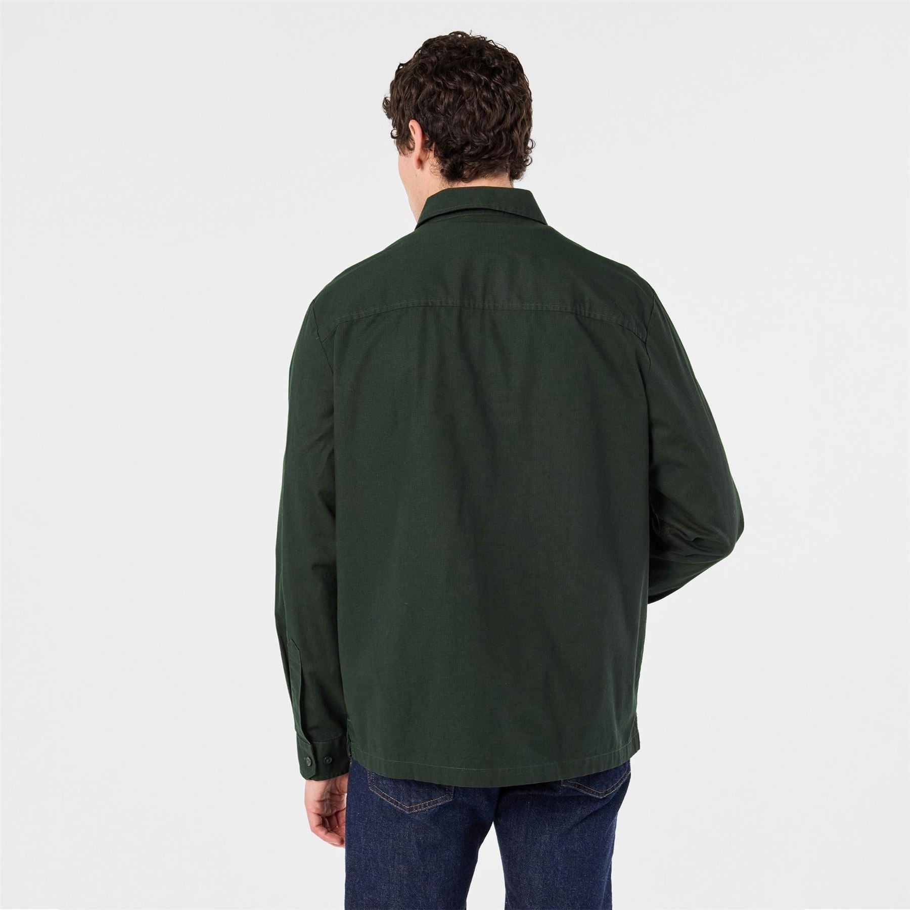 Farah Radley Long Sleeve Zipped Overshirt