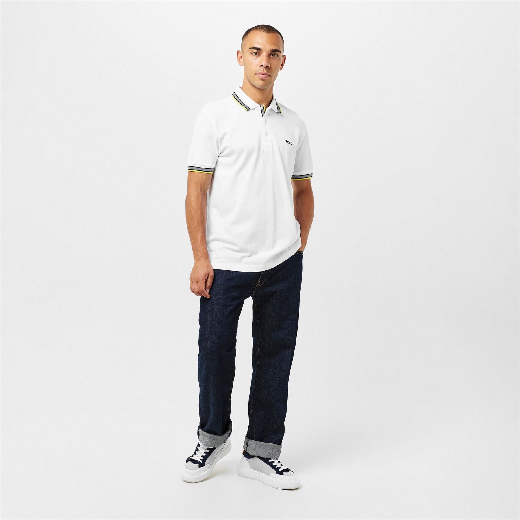Boss BOSS GREEN Paddy Polo Shirt with Contrast Tipping