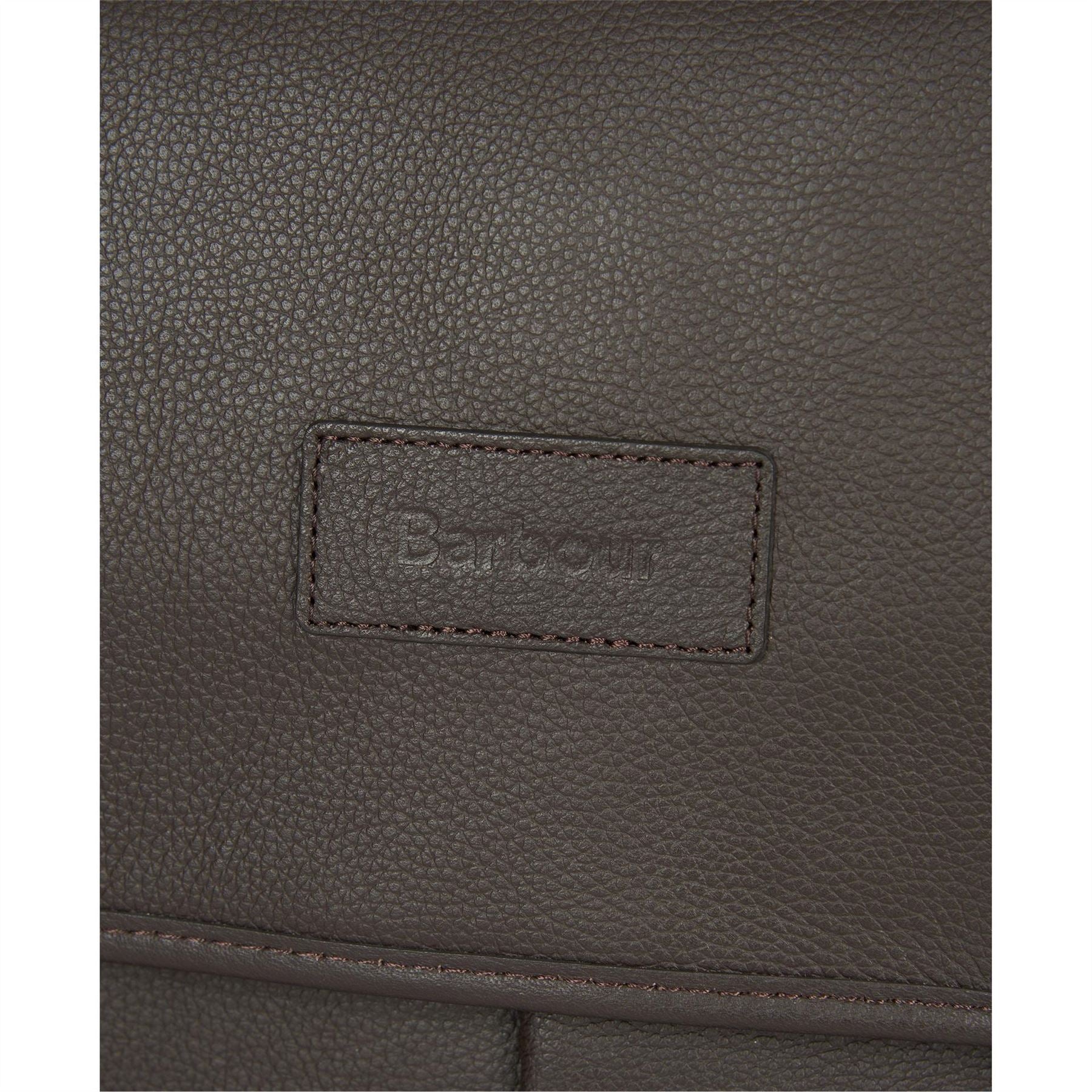 Barbour Waxed Leather Briefcase