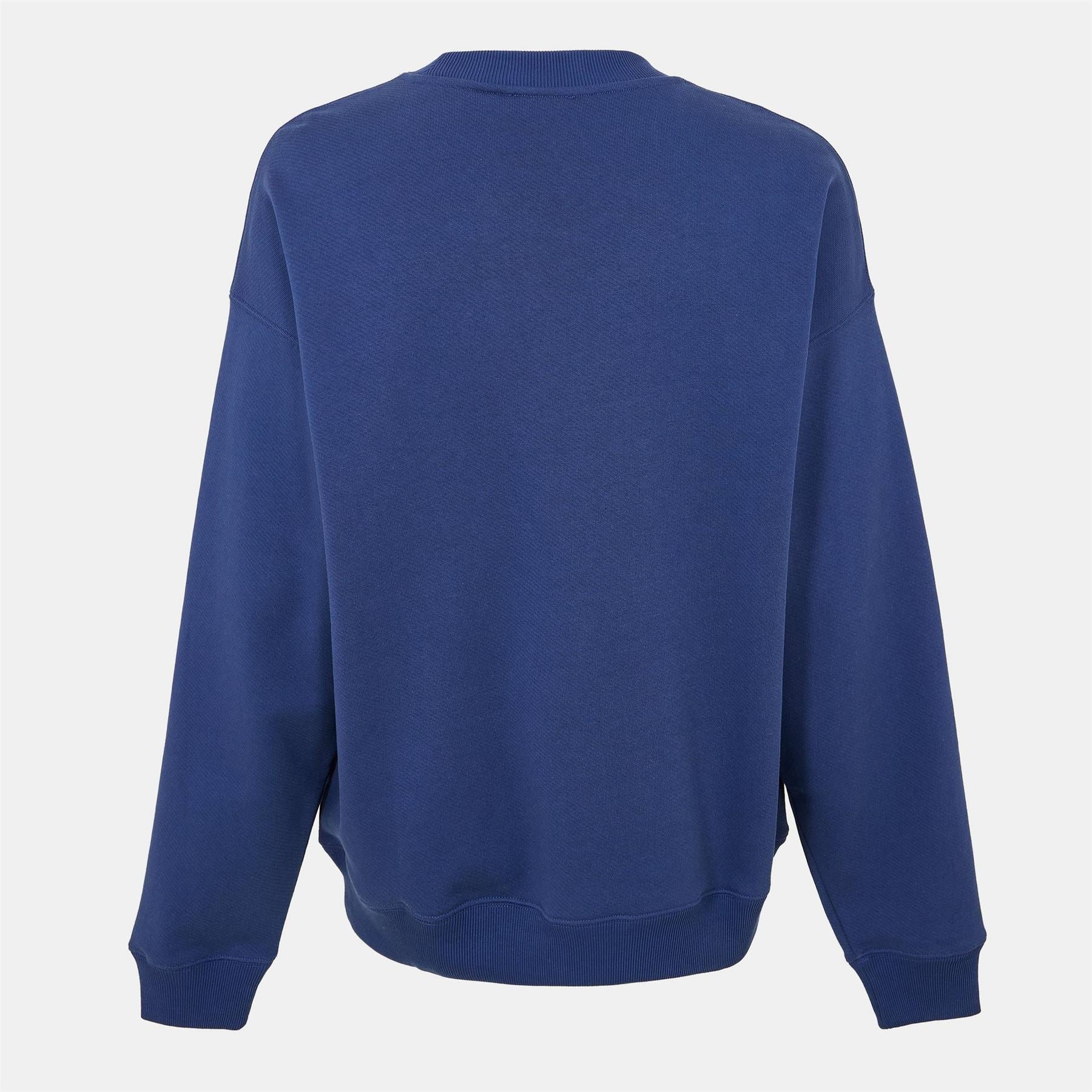 Off White Crew Neck Long Sleeve Regular Fit Sweatshirt