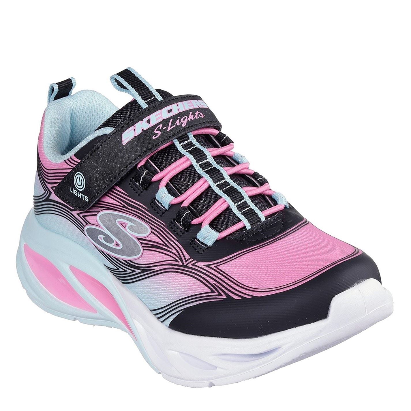 Skechers Cosmic Glow Graphic Print Light Up Trainers