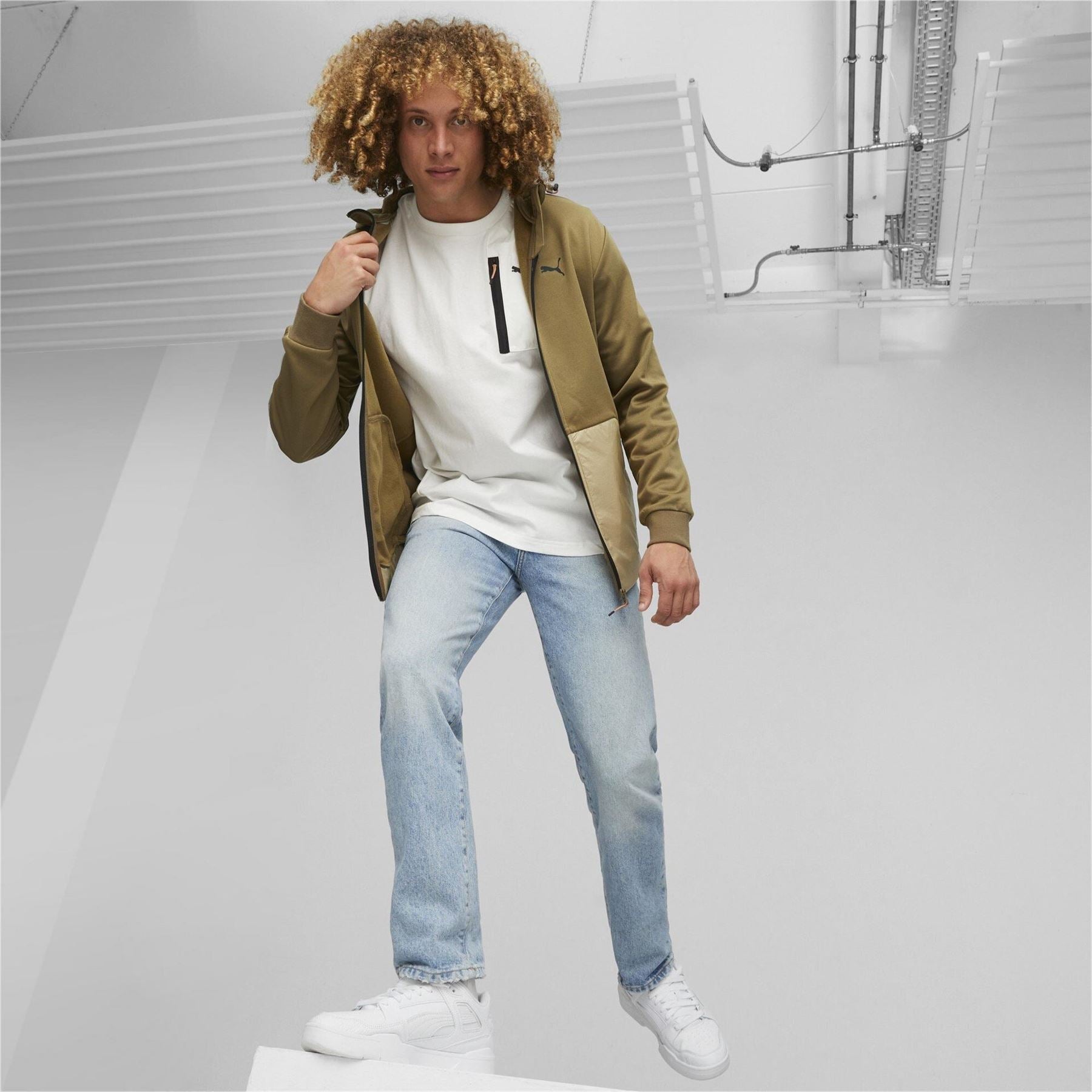 Puma Road Full Zip Hoodie dk