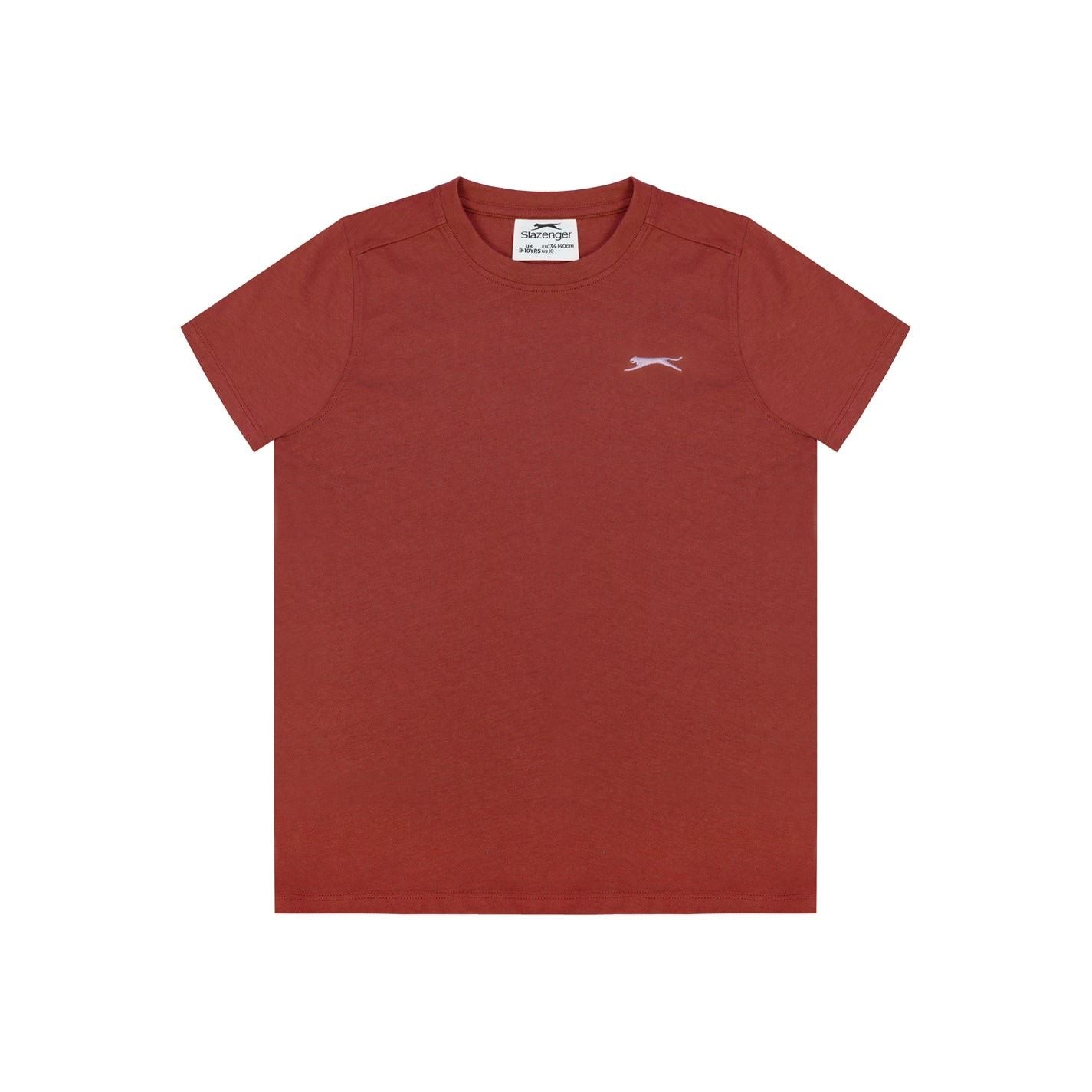 Slazenger Junior Boys Plain Tee Shirt