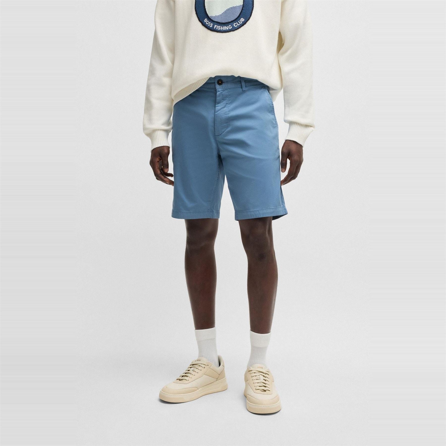 Boss Slim Fit Bermuda Chino Shorts