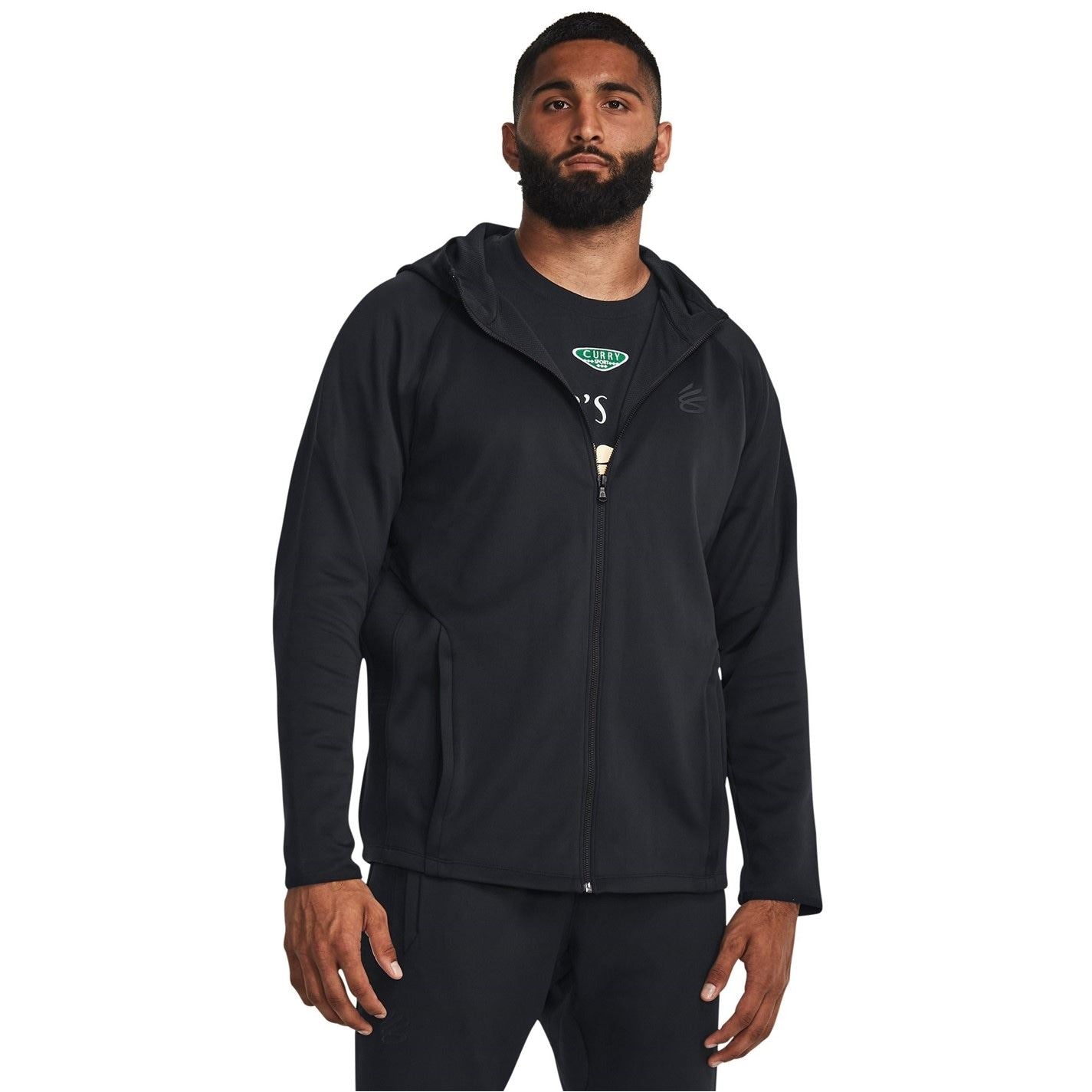 Under Armour Mens Armour Curry Playable Jacket Hoody