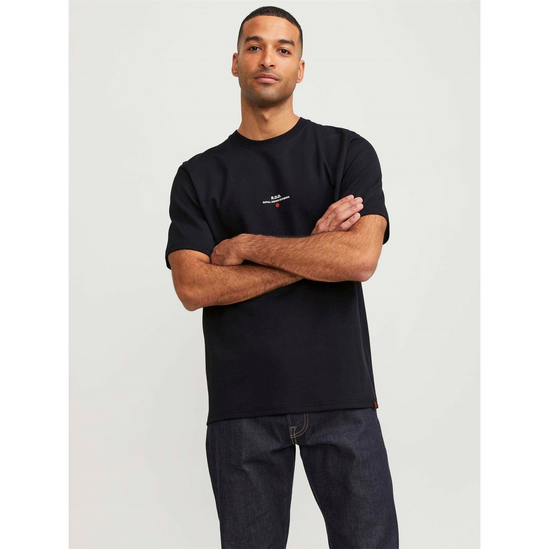 Jack and Jones Rdd Tee Short Sleeve Crew Neck T-Shirt