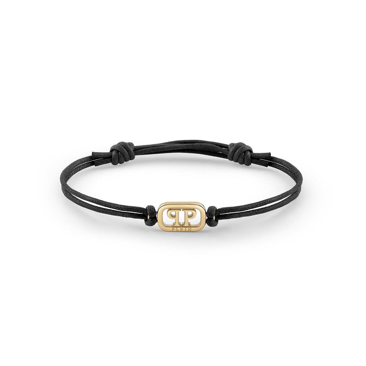 Philipp Plein Plein Lettering Cuff Bracelet