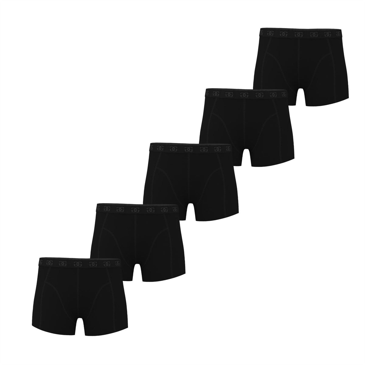 Giorgio Junior Boys 5 Pack Comfort Trunks