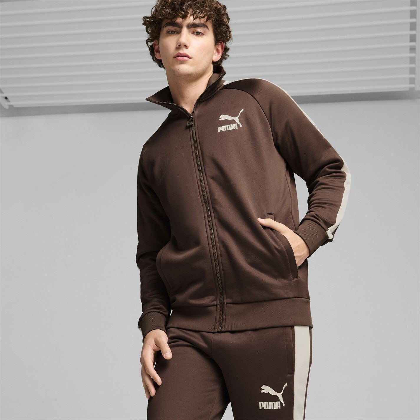 Puma Mens T7 Iconic Track Jacket (s) Pt Jogger