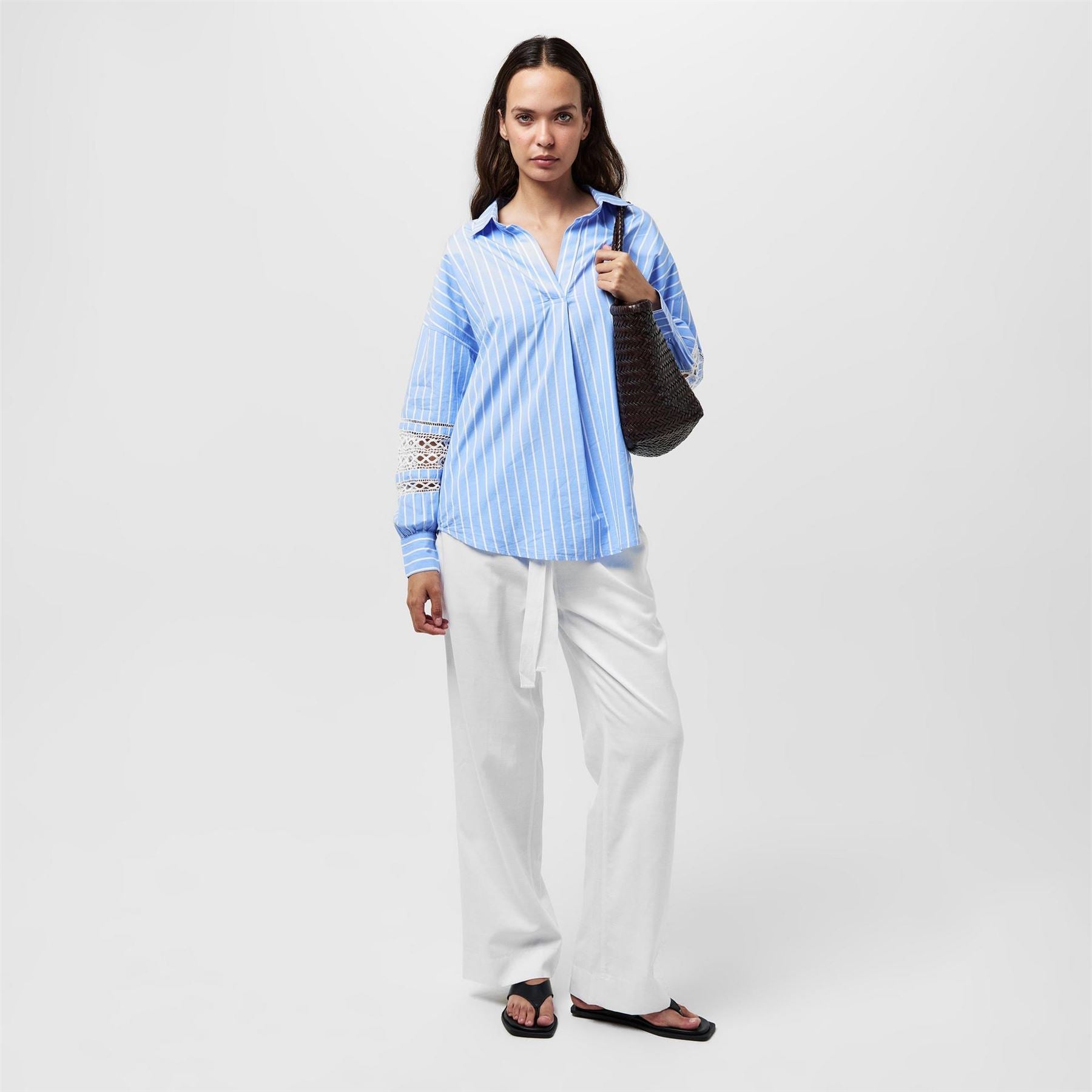 French Connection Bodie Wide Leg Trousers