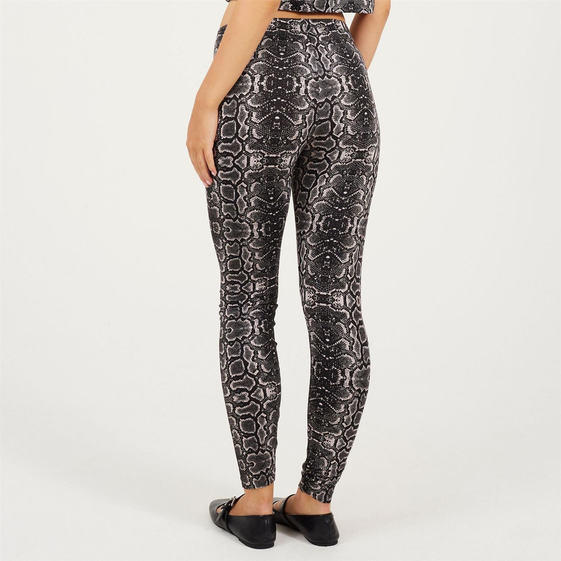 Brave Soul Print Leggings