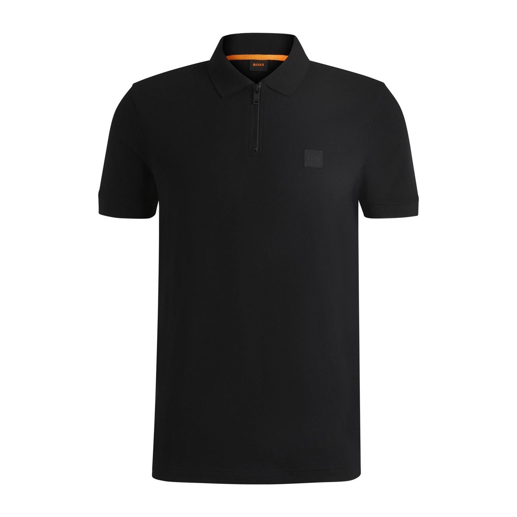 Boss Passerzip Regular Fit Short Sleeve Shirt