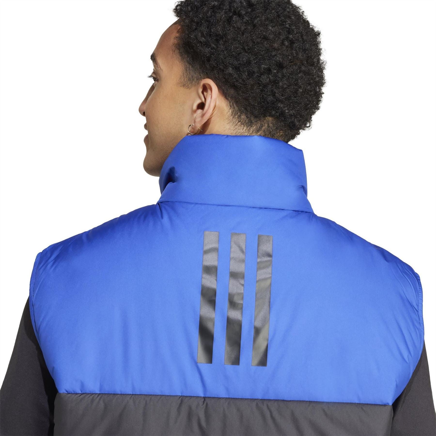 adidas 3 Stripes Funnel Neck Full Zip Gilet
