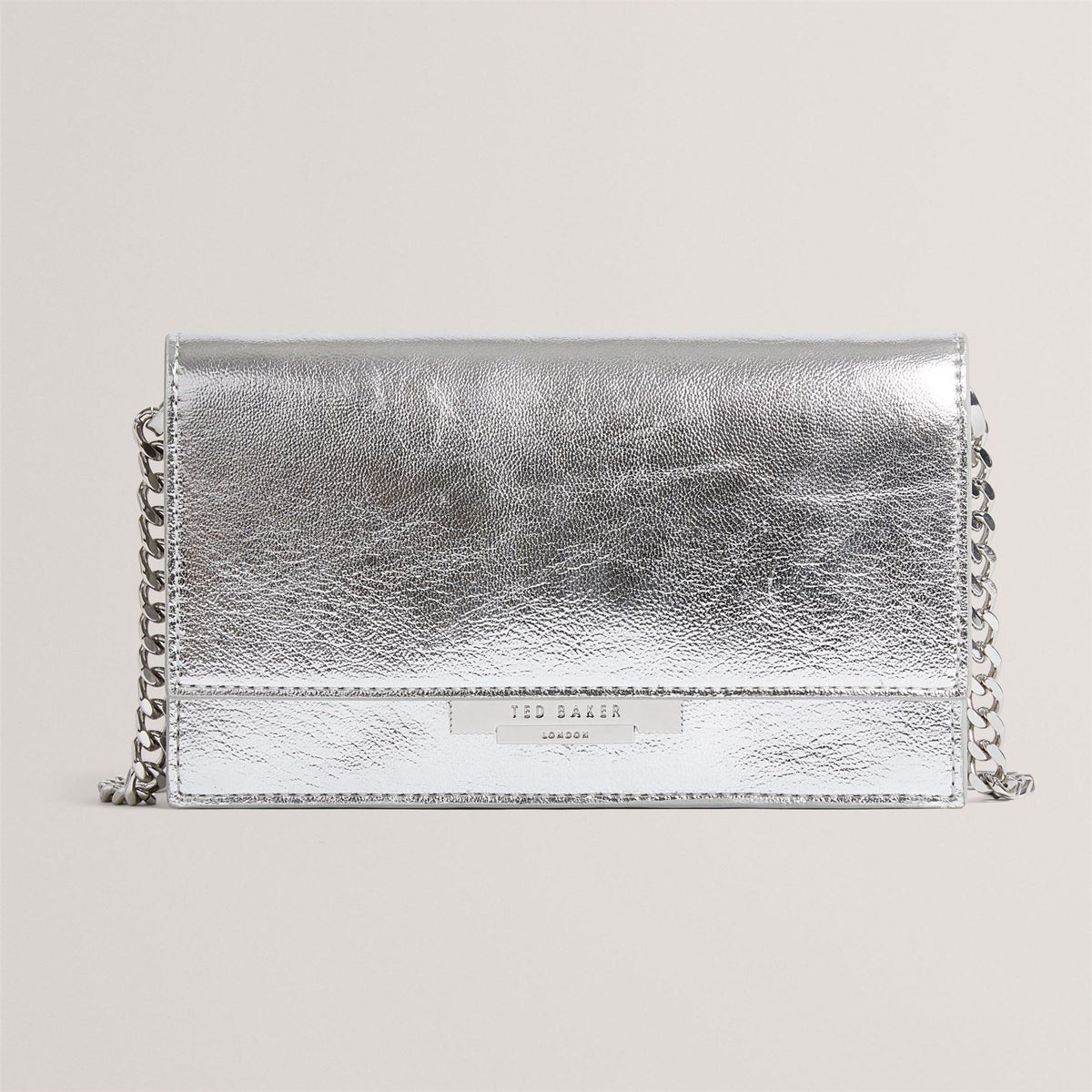 Ted Baker Lock Detail Purse With Chain Strap