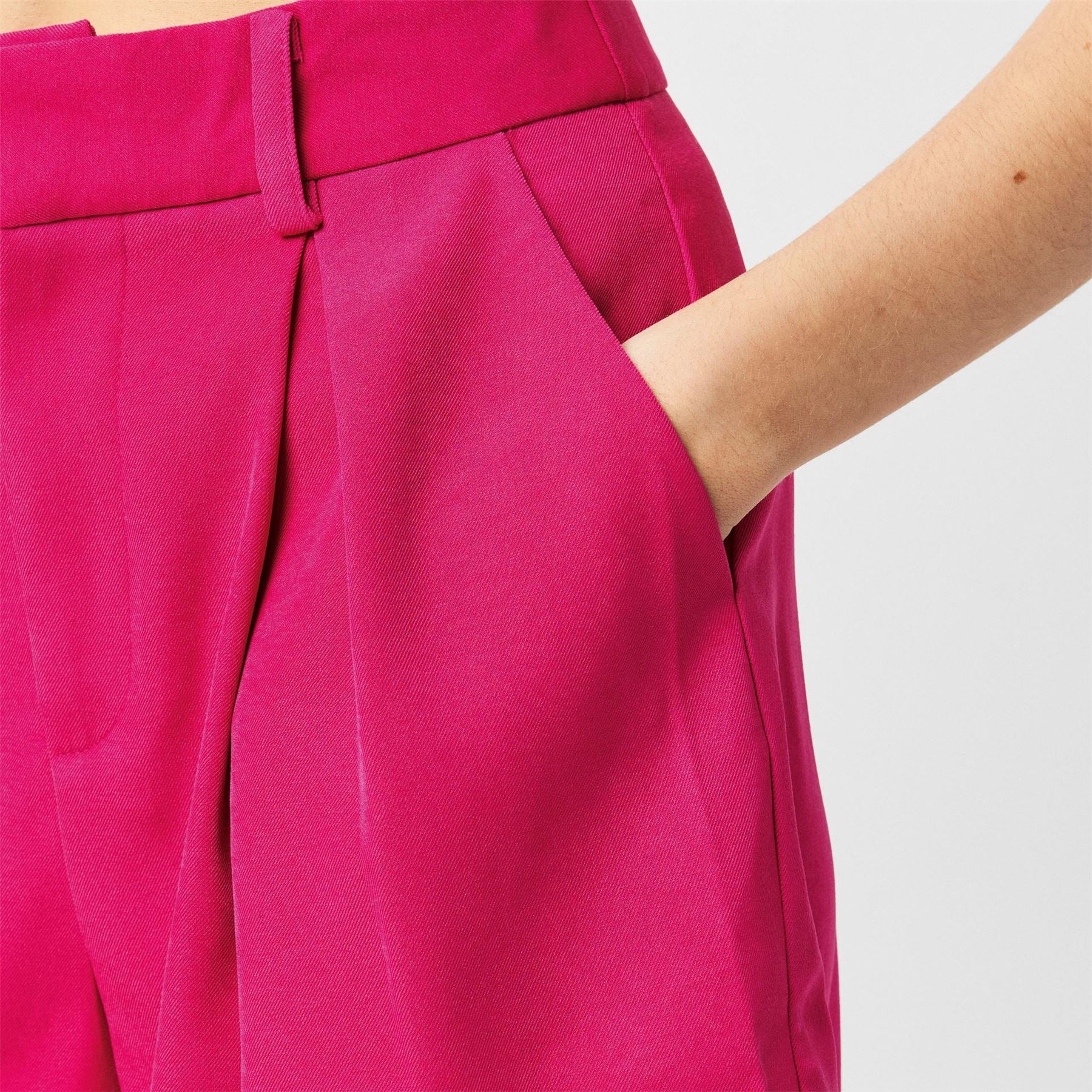 In The Style Pink Tailored Shorts