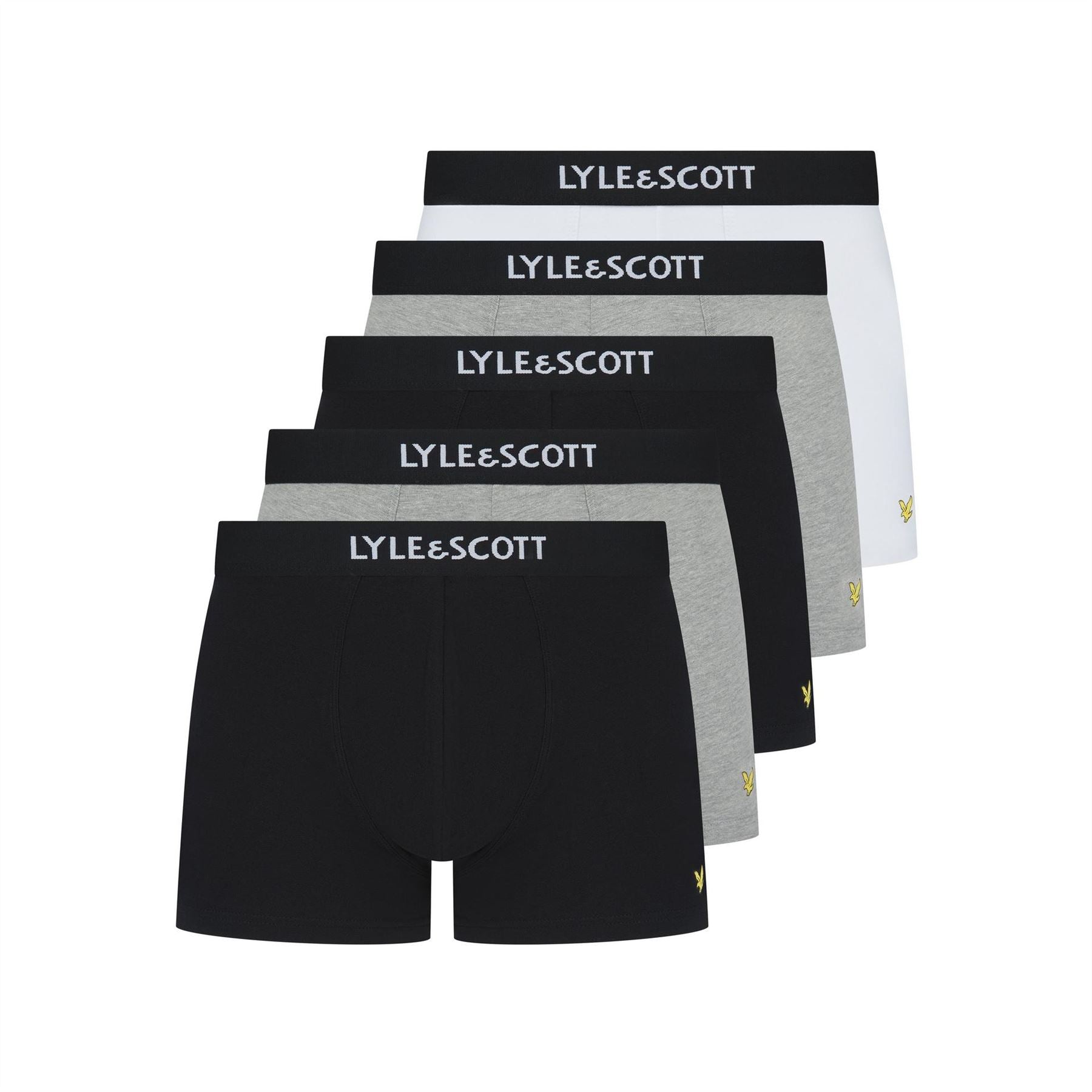 Lyle and Scott  And  Scott Henrick 5 Pack Underwear Trunks