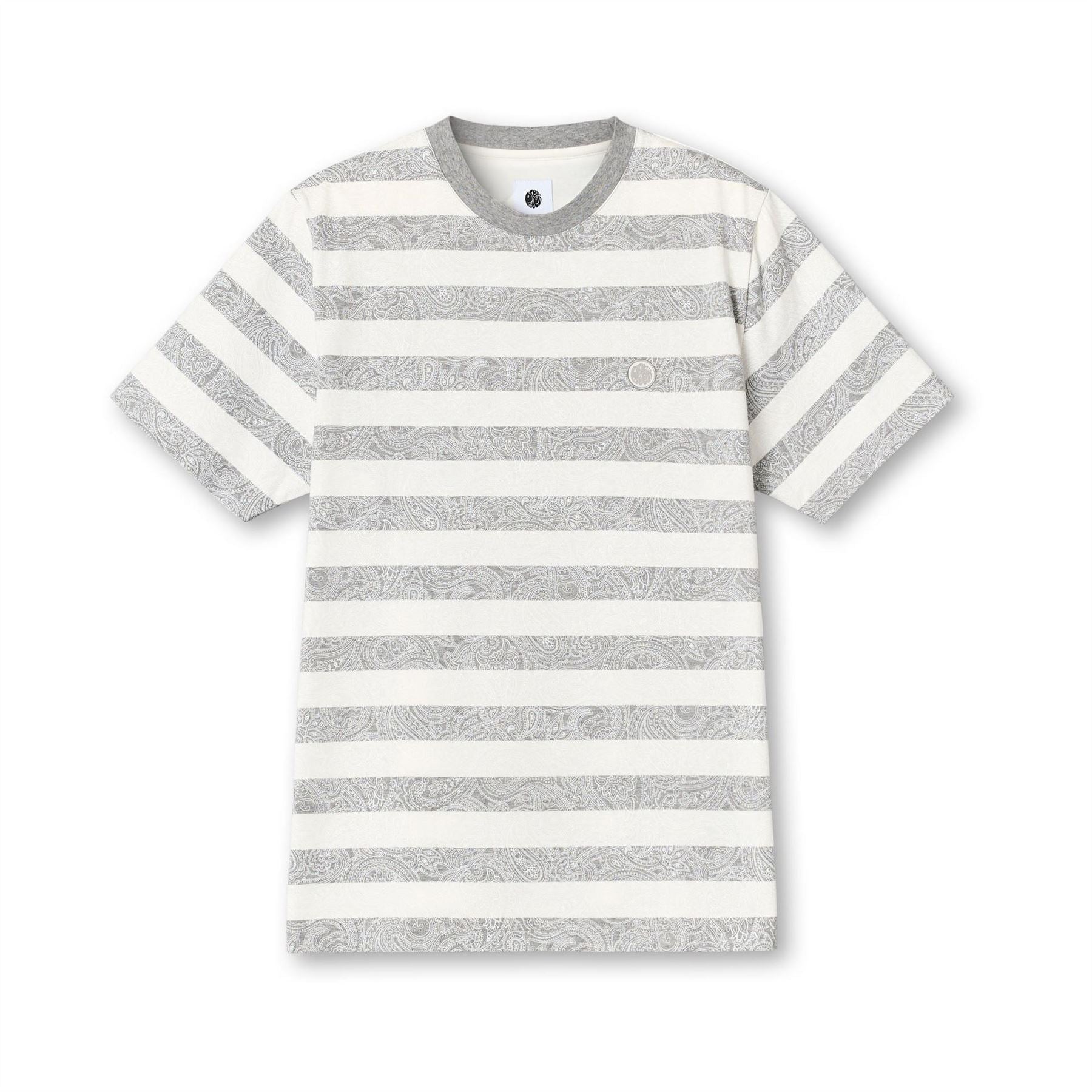 Pretty Green Regular Fit Stripe Crew Neck T-Shirt