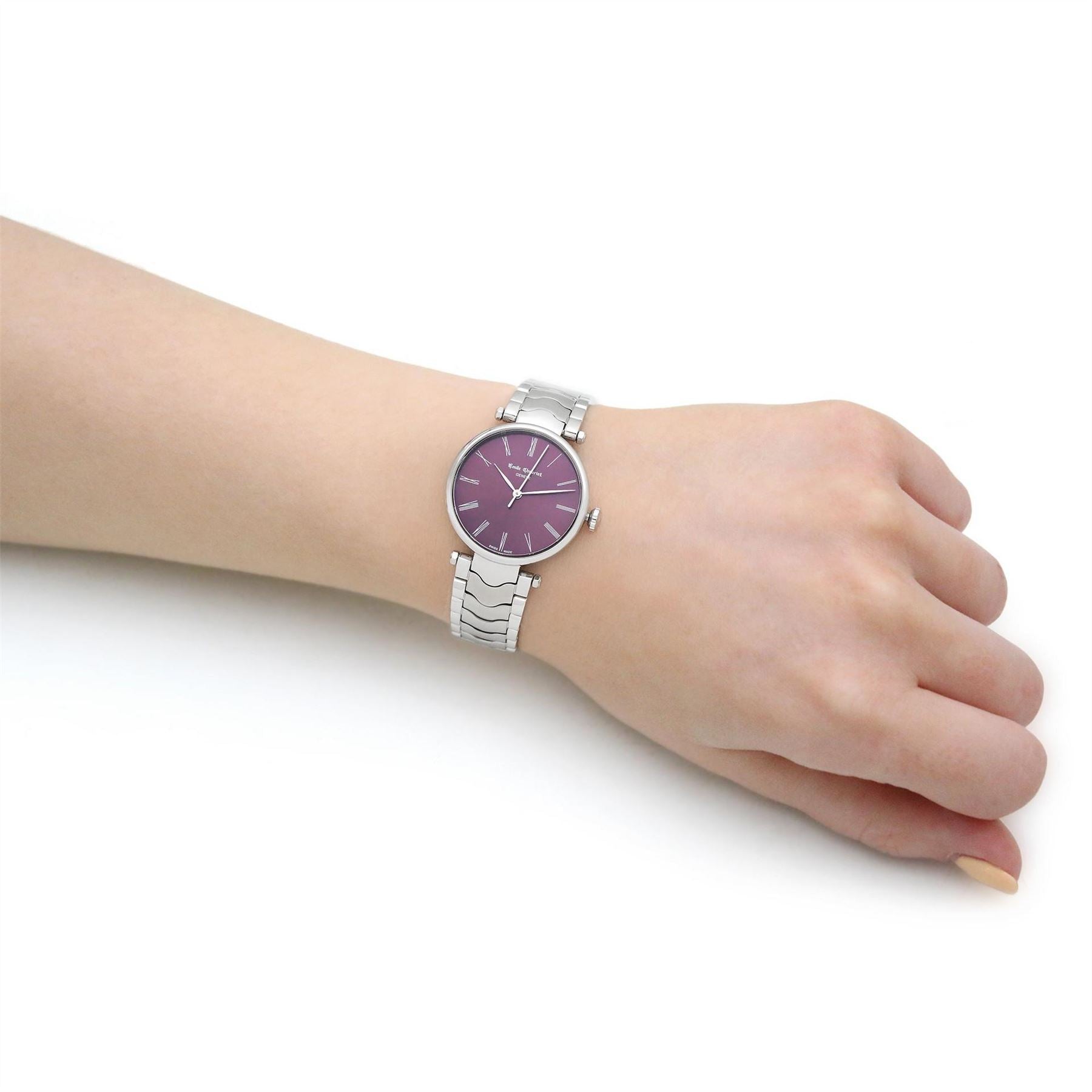 Emile Chouriet Stainless Steel Luxury Analogue Watch