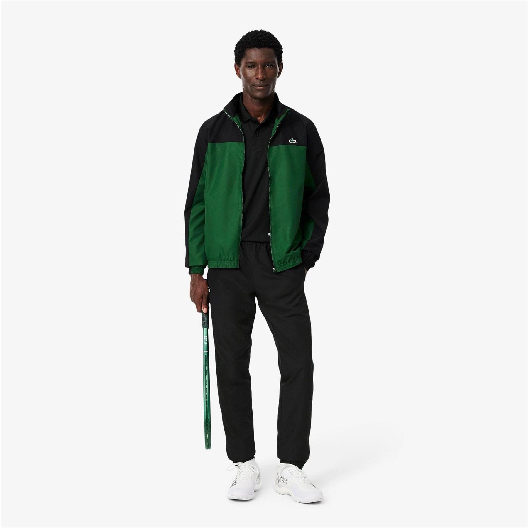Lacoste Dry Print Branding Tennis Polo Shirt