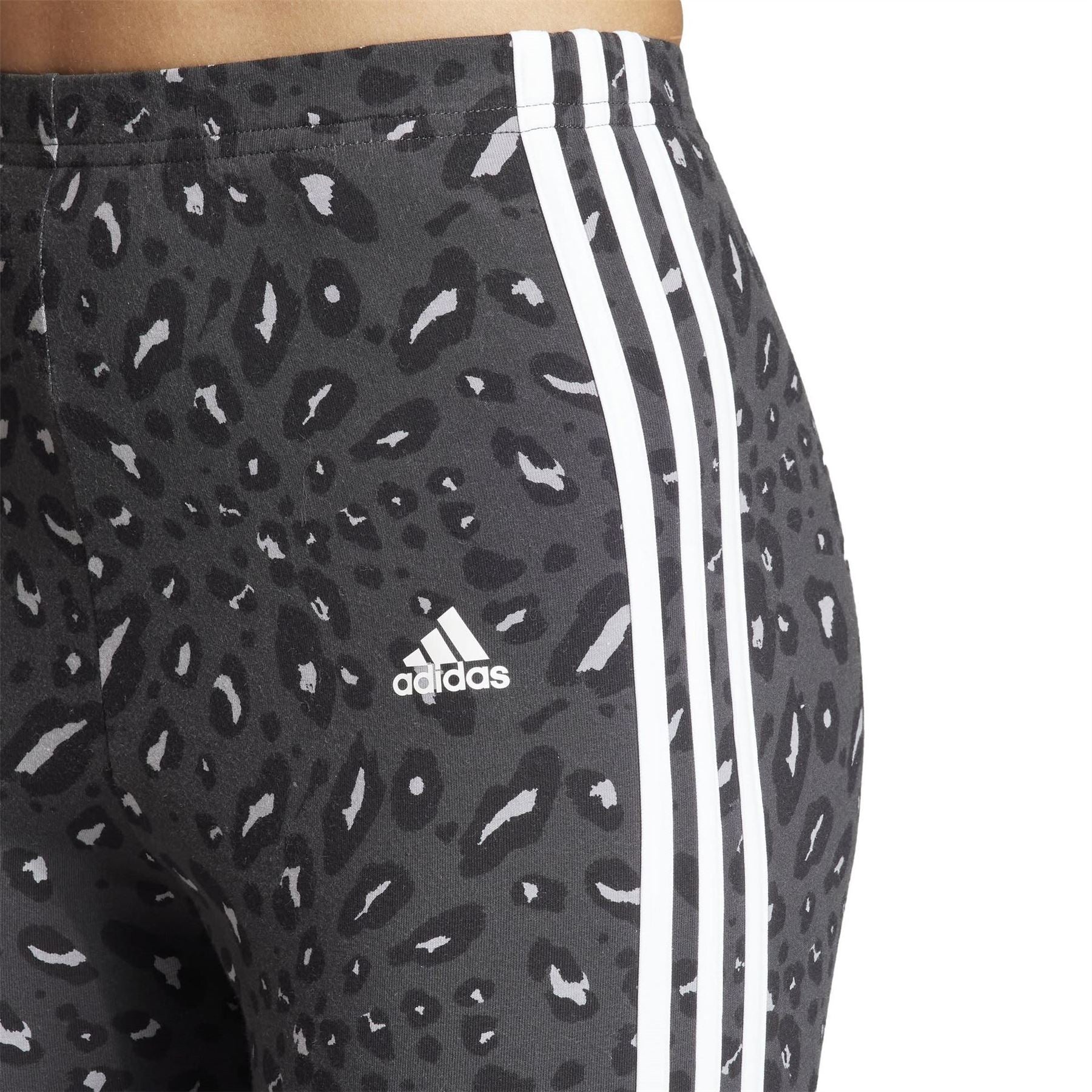 adidas Womens Essentials 3 Stripe Leggings