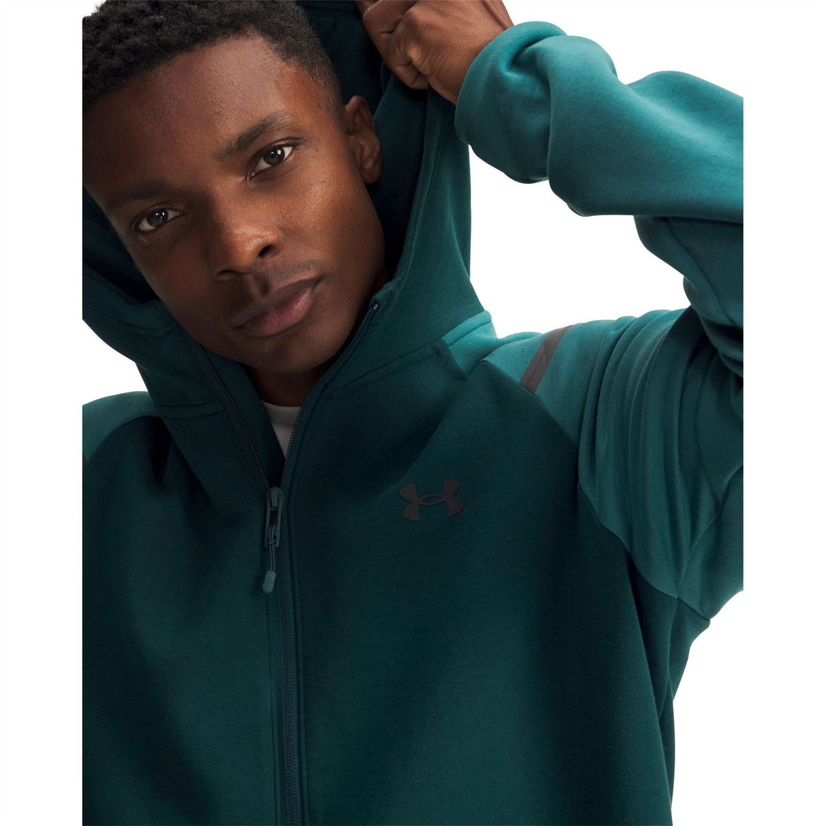 Under Armour Unstoppable Hooded Solid Jacket with Zipped Pockets