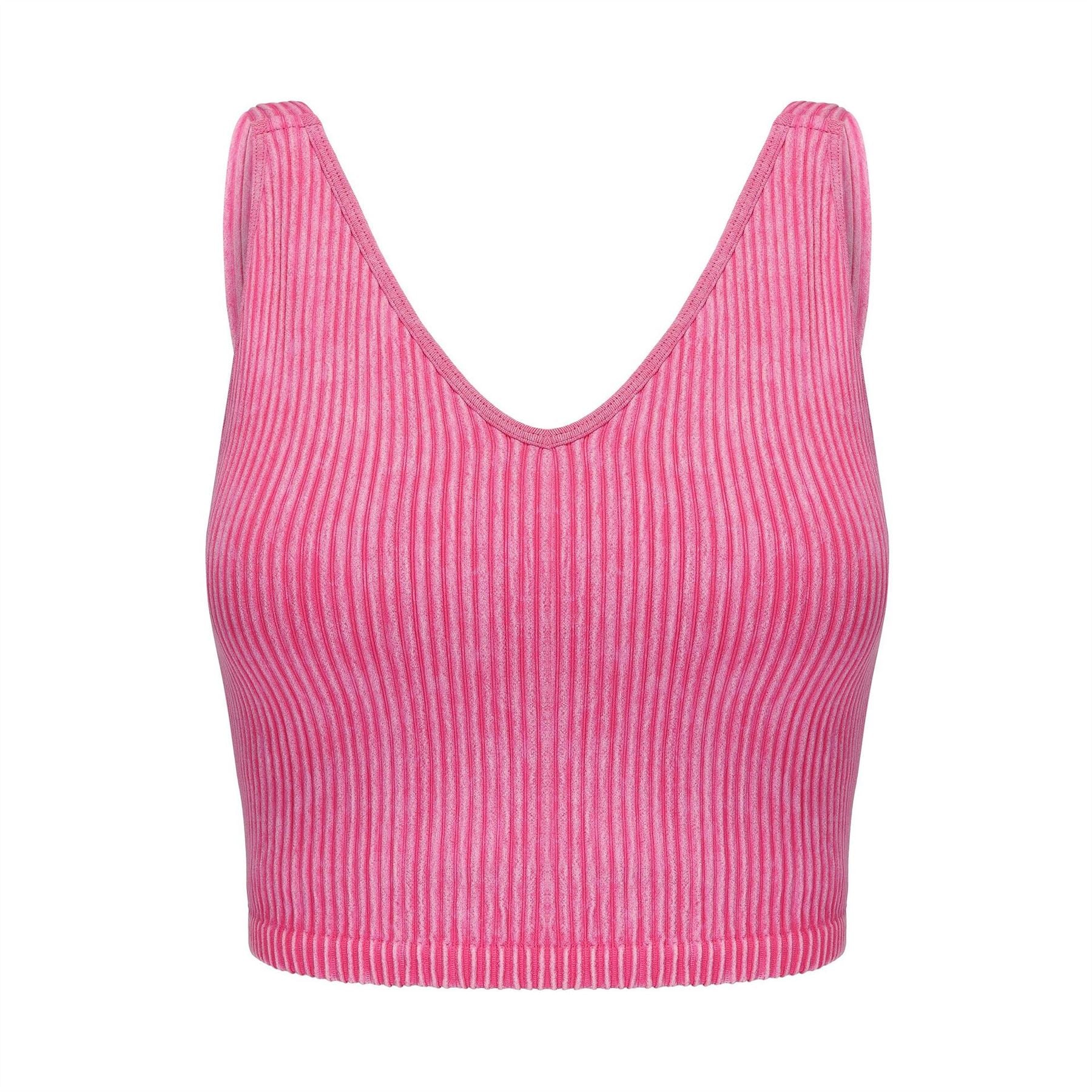 Slazenger 2 Pack Slim Fit Cropped Sports Bra