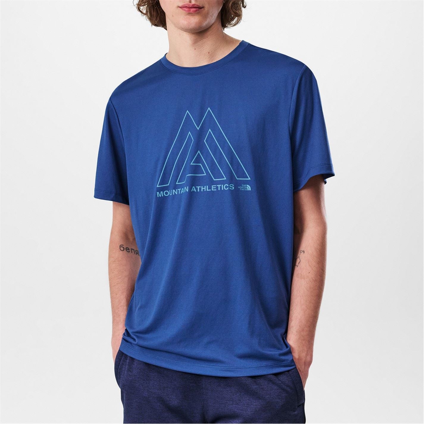 The North Face Mens North Face M Ma 24 7 S S Tee Tnf White T-Shirt