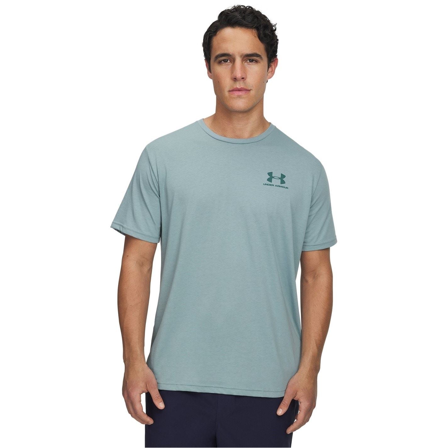 Under Armour Mens Armour Ua Left Chest Logo Short Sleeve