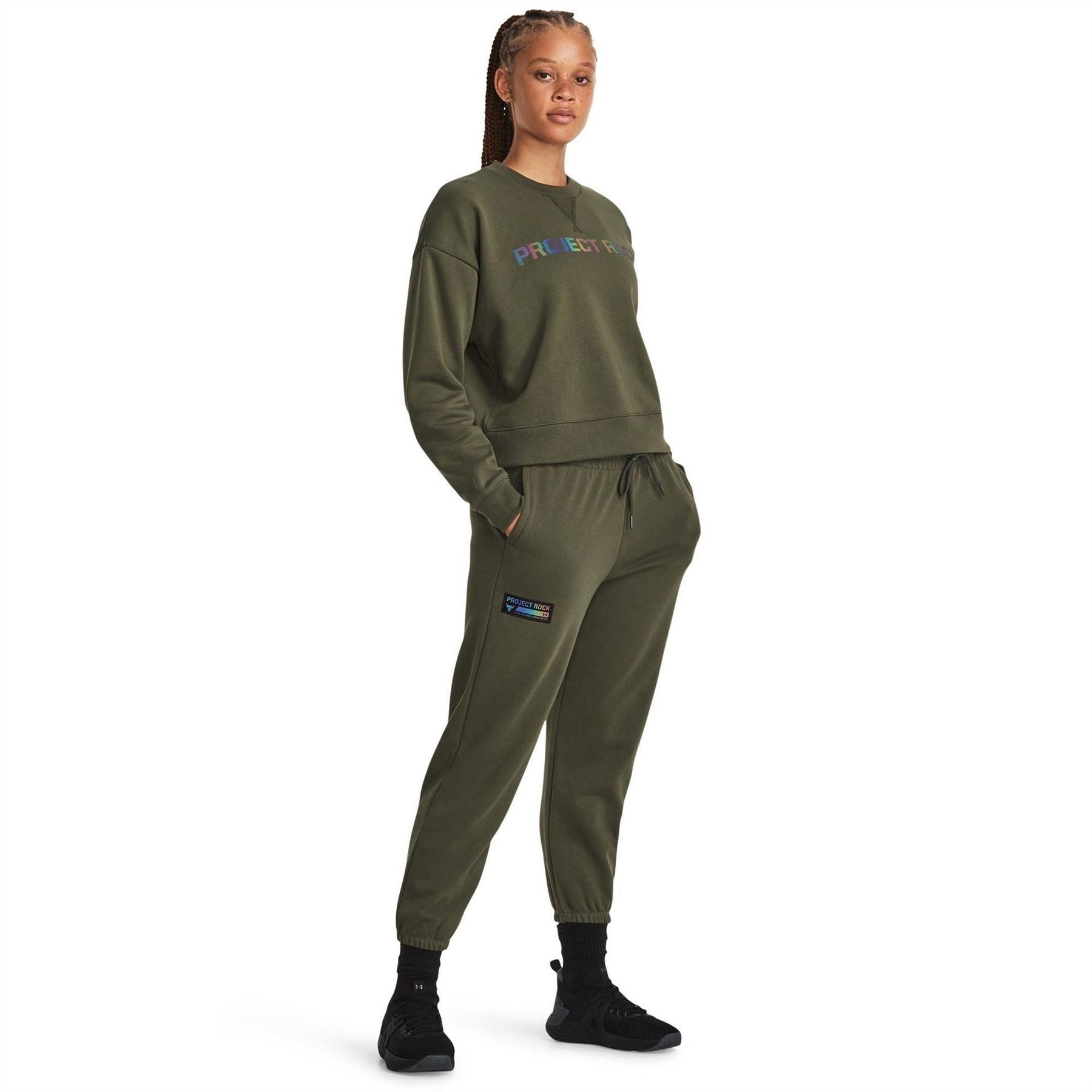 Under Armour Womens Armour Pjt Rock Hw Terry Pnt Joggers