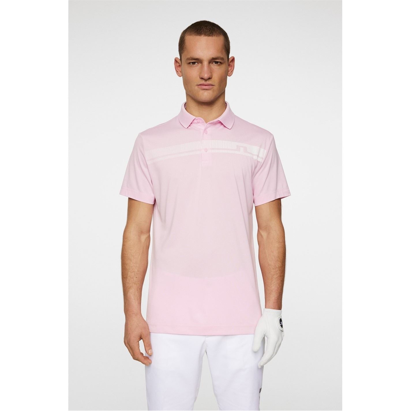 J Lindeberg Golf Short Sleeve Performance Polo Shirt