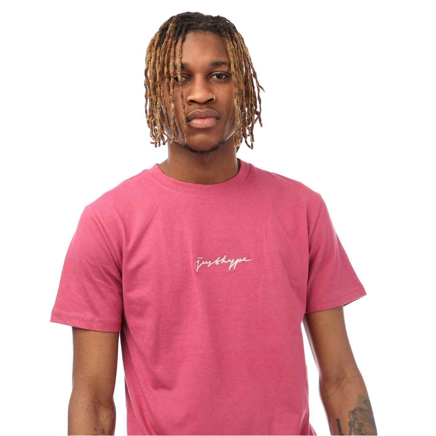 Hype Regular Fit Crew Neck Signature Print T-Shirt