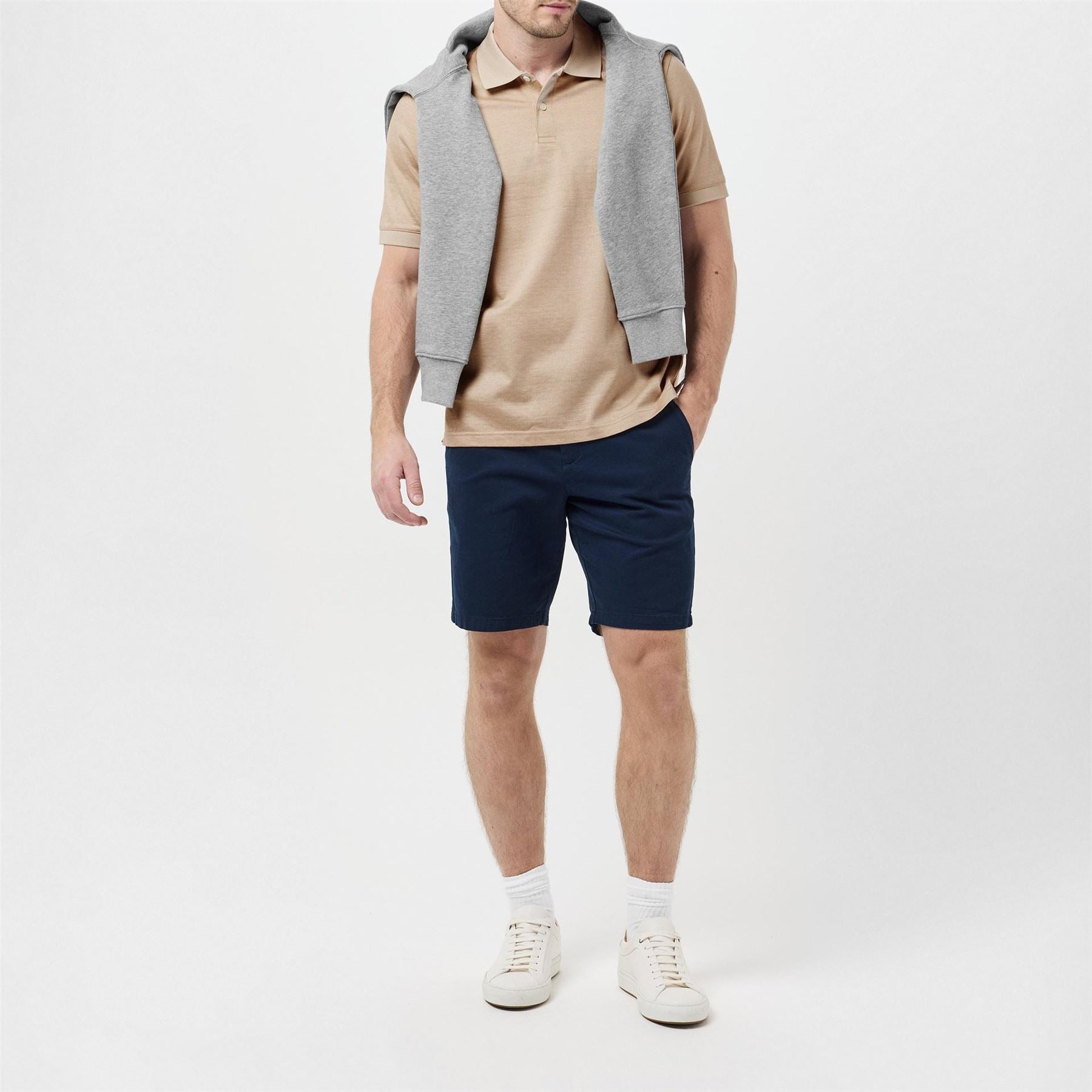 Ted Baker Auguso Jacquard Short Sleeve Polo Shirt