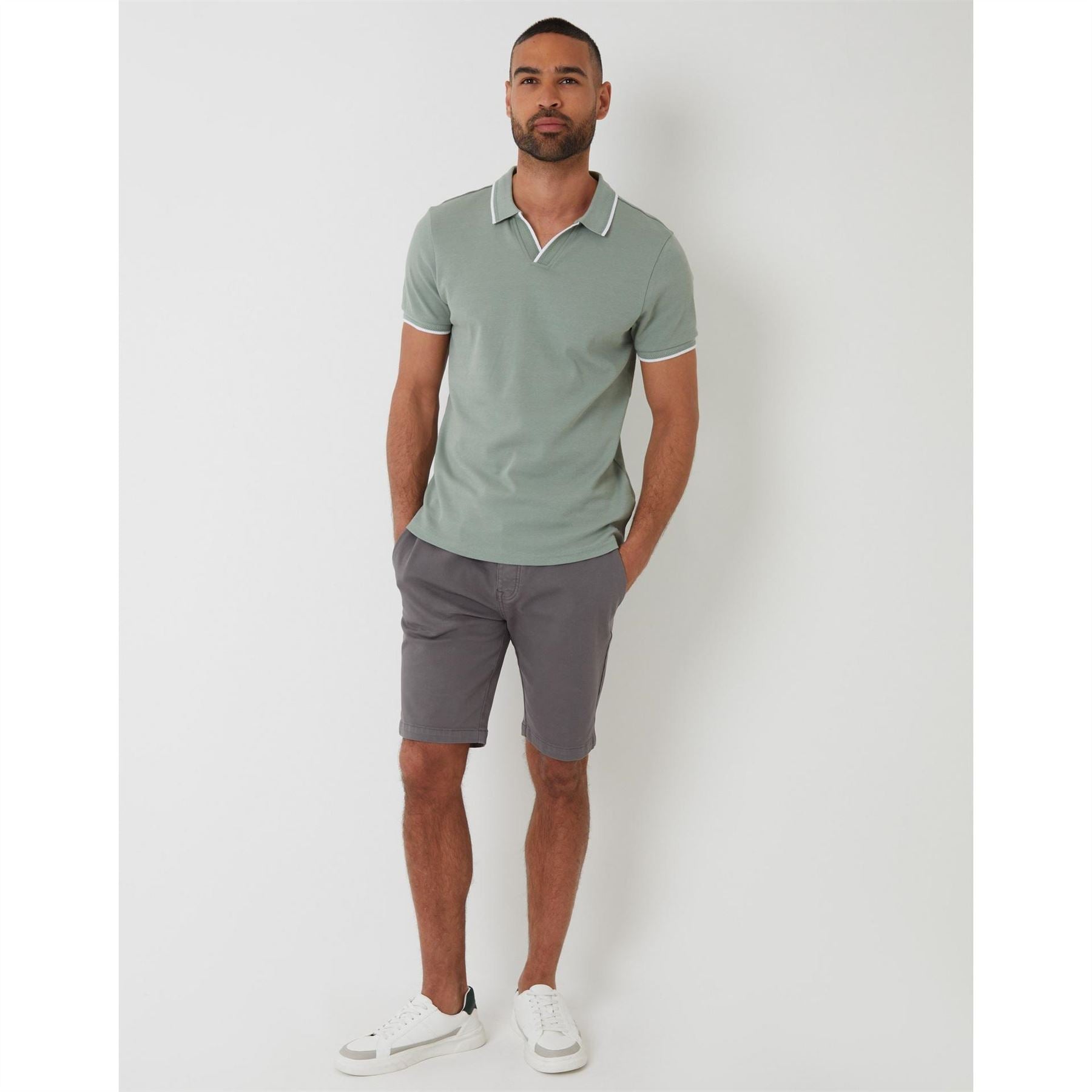 Threadbare Polo Marriage Regular Fit Short Sleeve Shirt