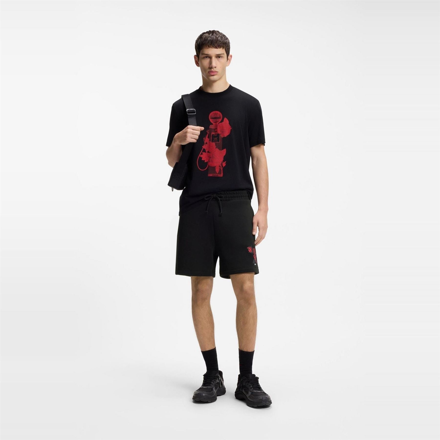 Hugo Fleece Jogger Shorts