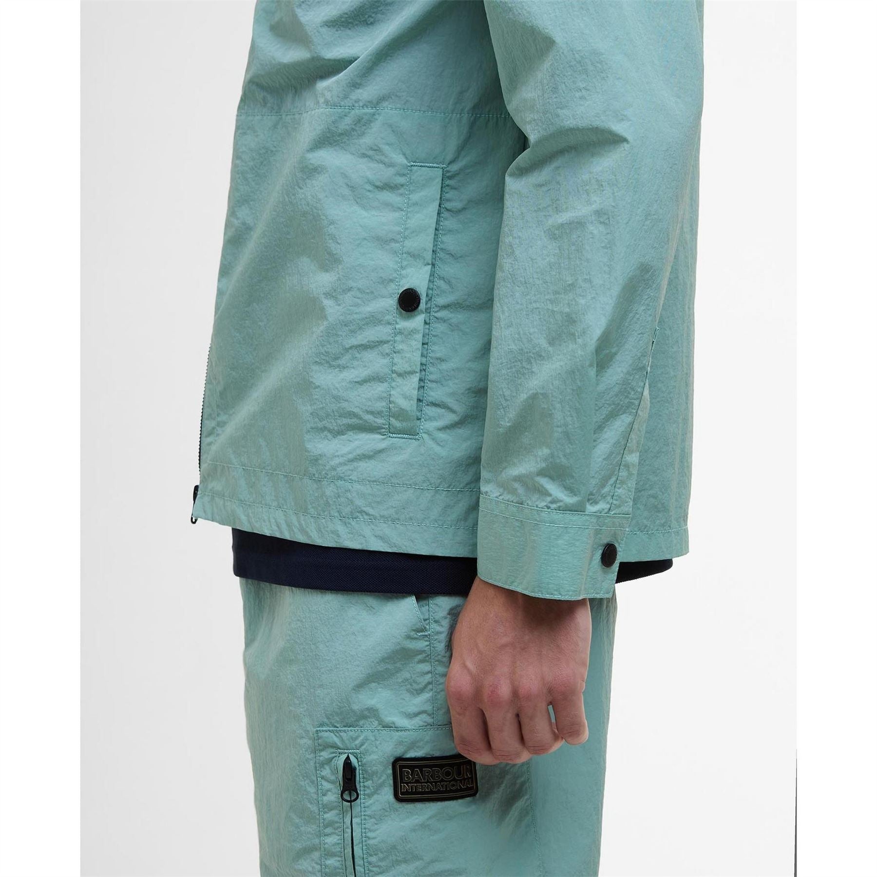 Barbour International Inline Zip Through Overshirt