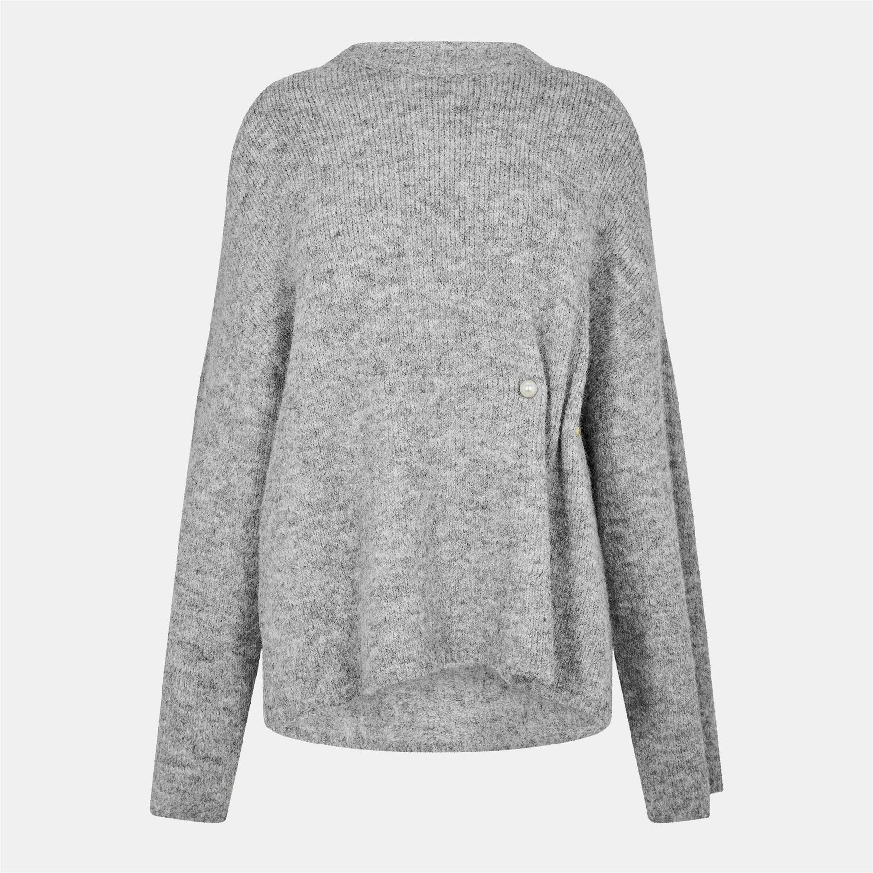 Edited Noorie Crew Neck Drop Shoulder Long Sleeve Sweater