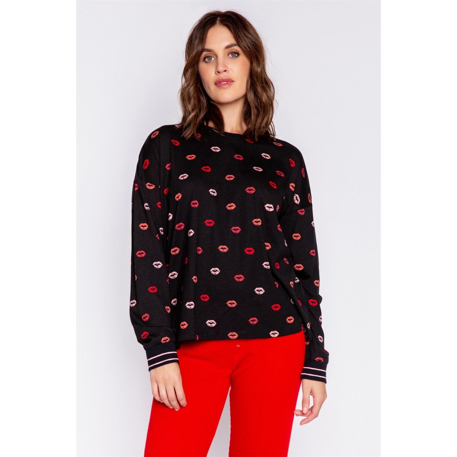PJ Salvage Salvage Lippy Shirt