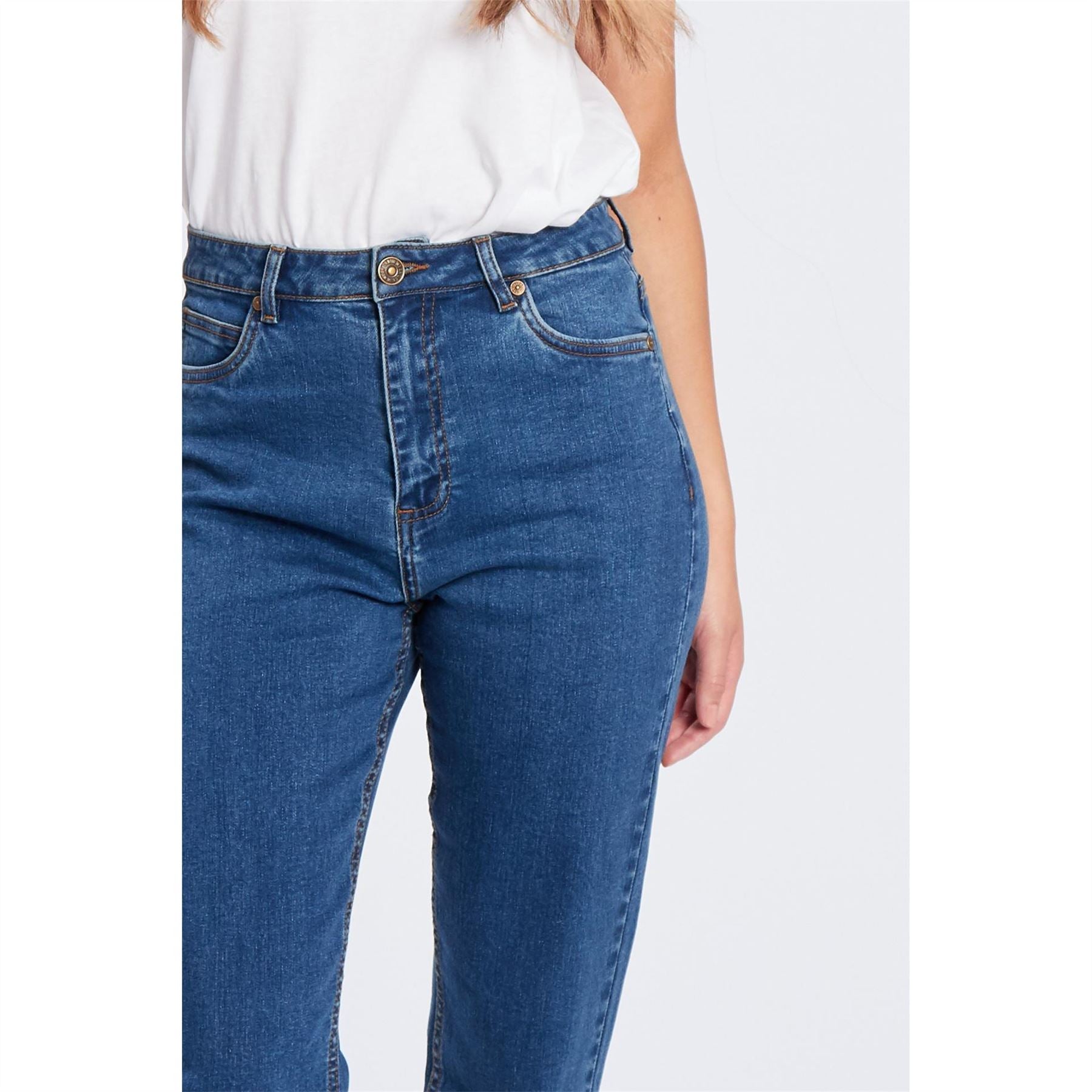 Be You Beyou Mom Straight Leg Jeans
