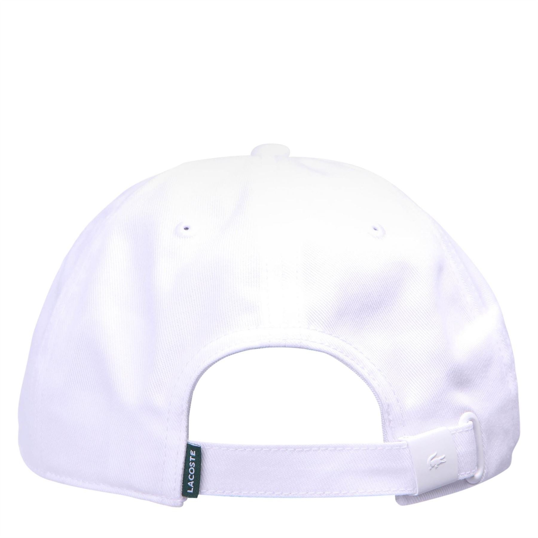 Lacoste Crocodile Logo Print Curved Brim Dad Cap