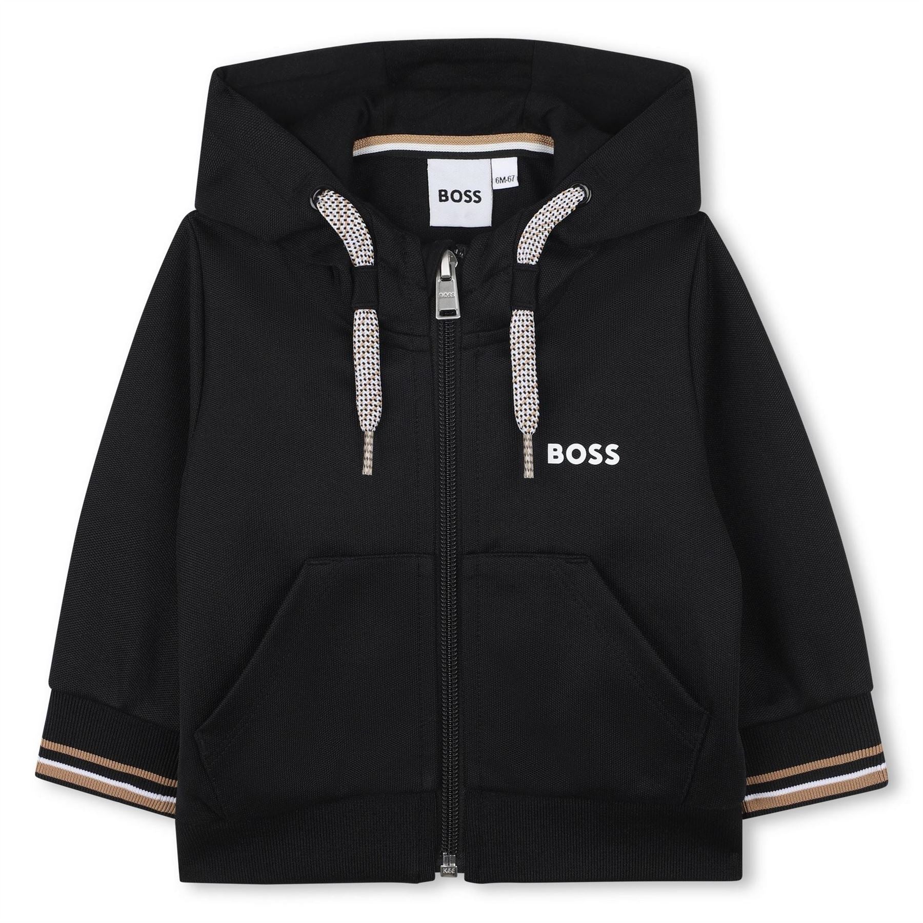 Boss Full Zipped Tracksuit, Full Zipped Design