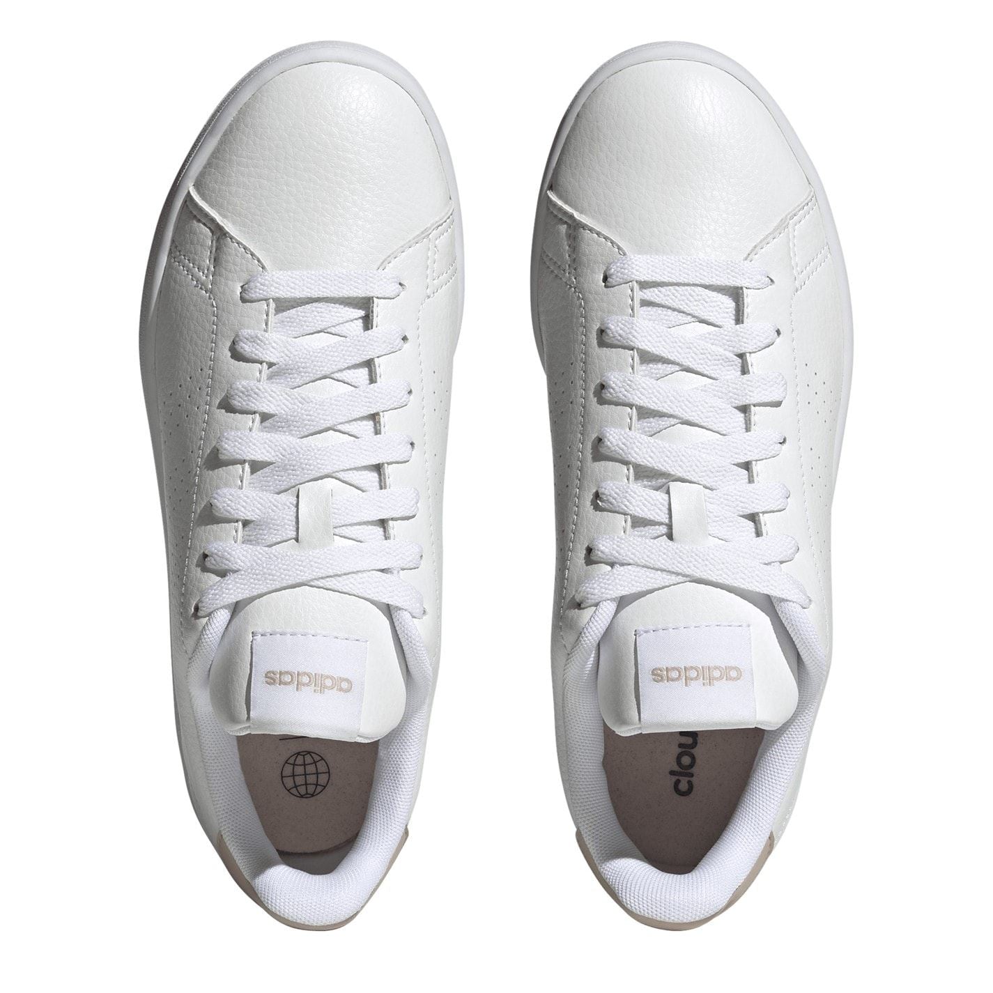 adidas Advantage Lace Up Low Top Sneakers