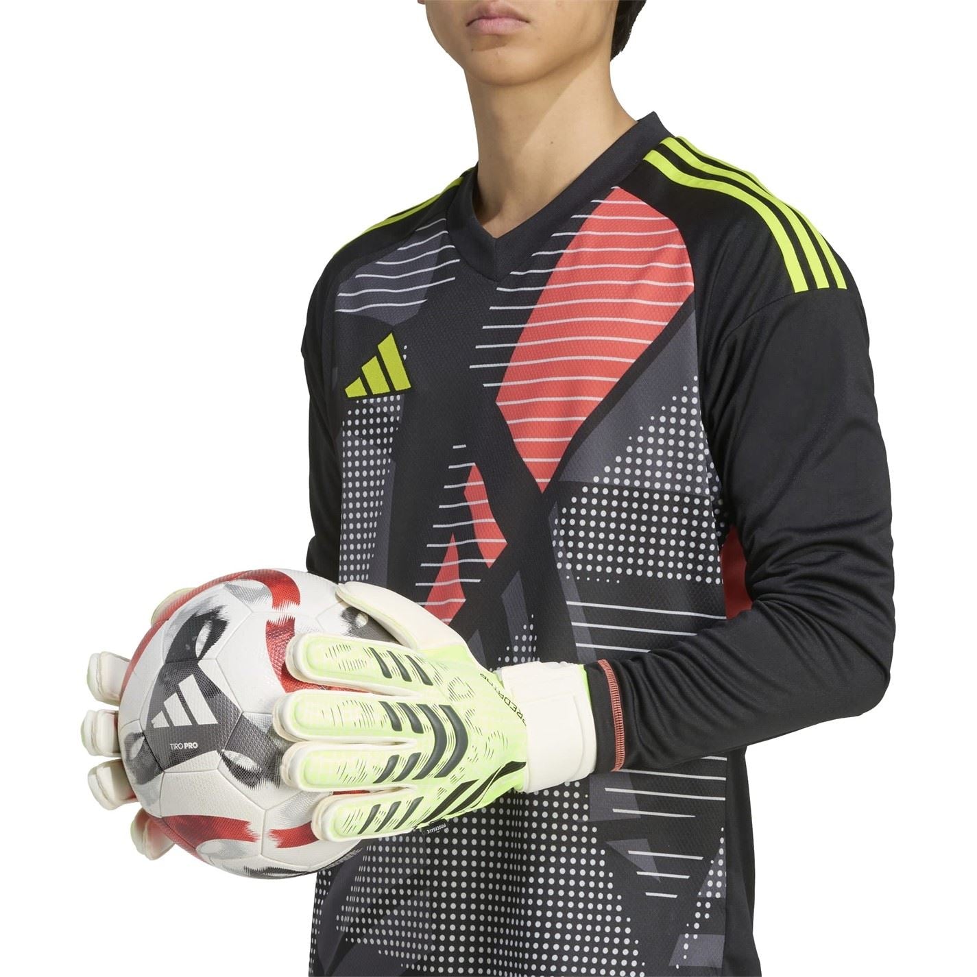 adidas Predator Match Fingersave Goalkeeper Gloves Adults