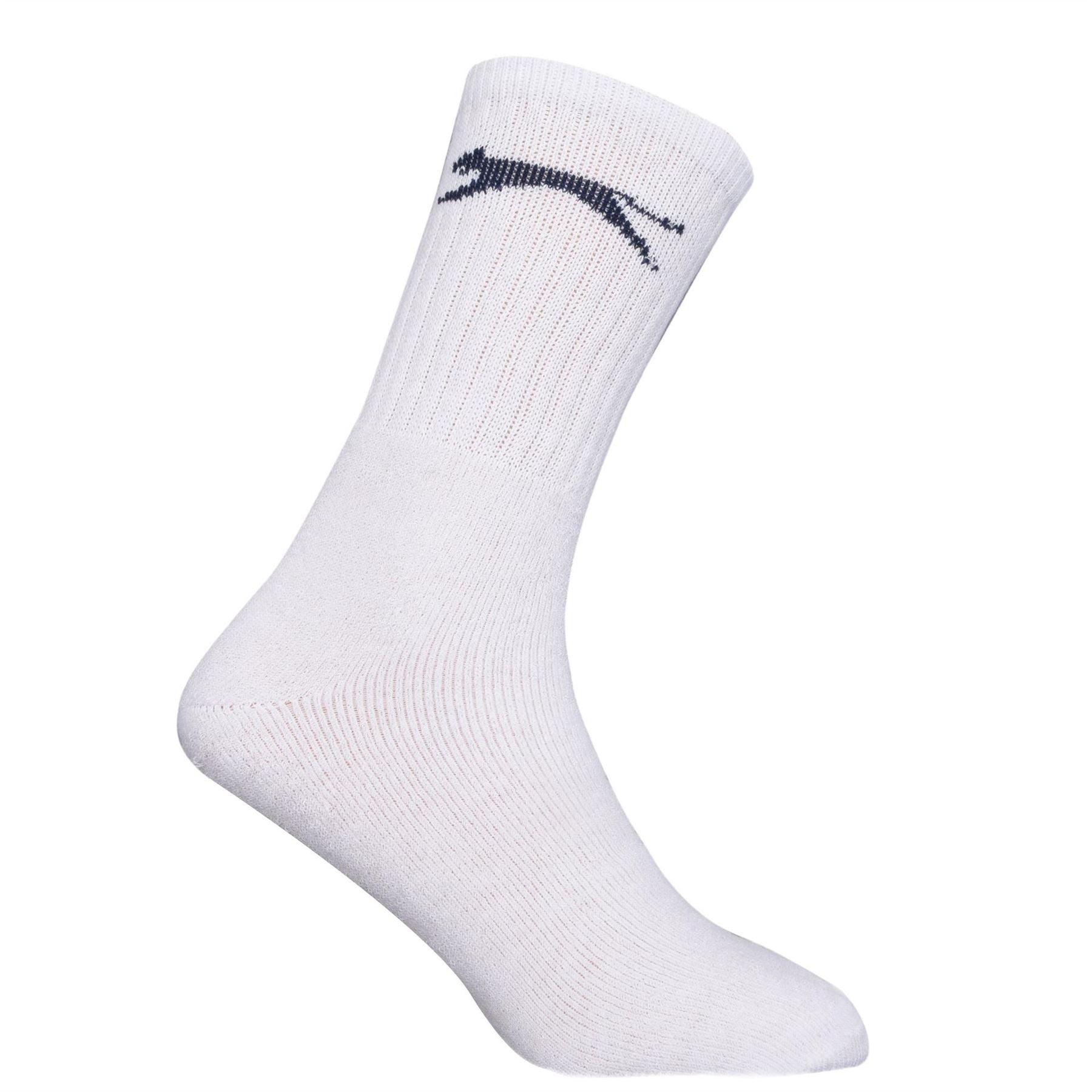 Slazenger Pack Crew Socks Mens Size 12+