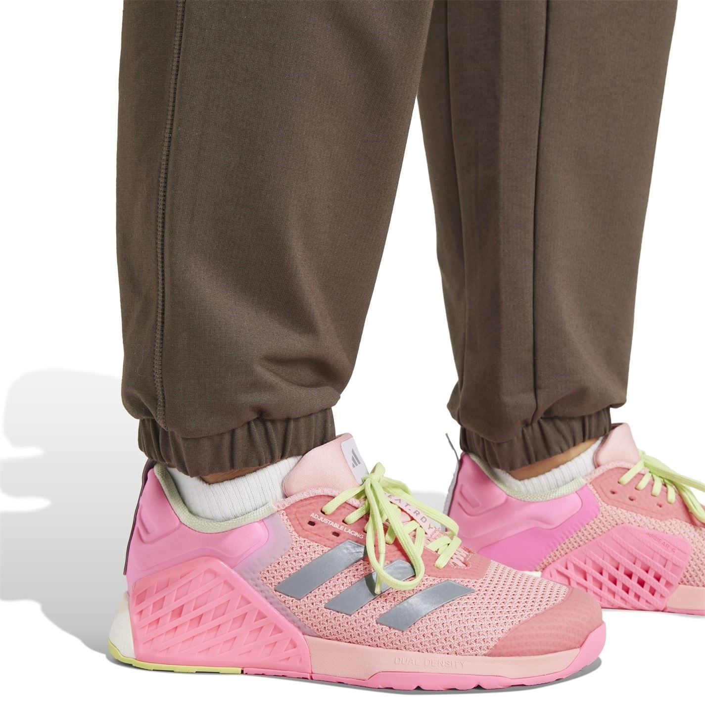 adidas Womens Power Loose Fit French Terry Jogging Bottoms