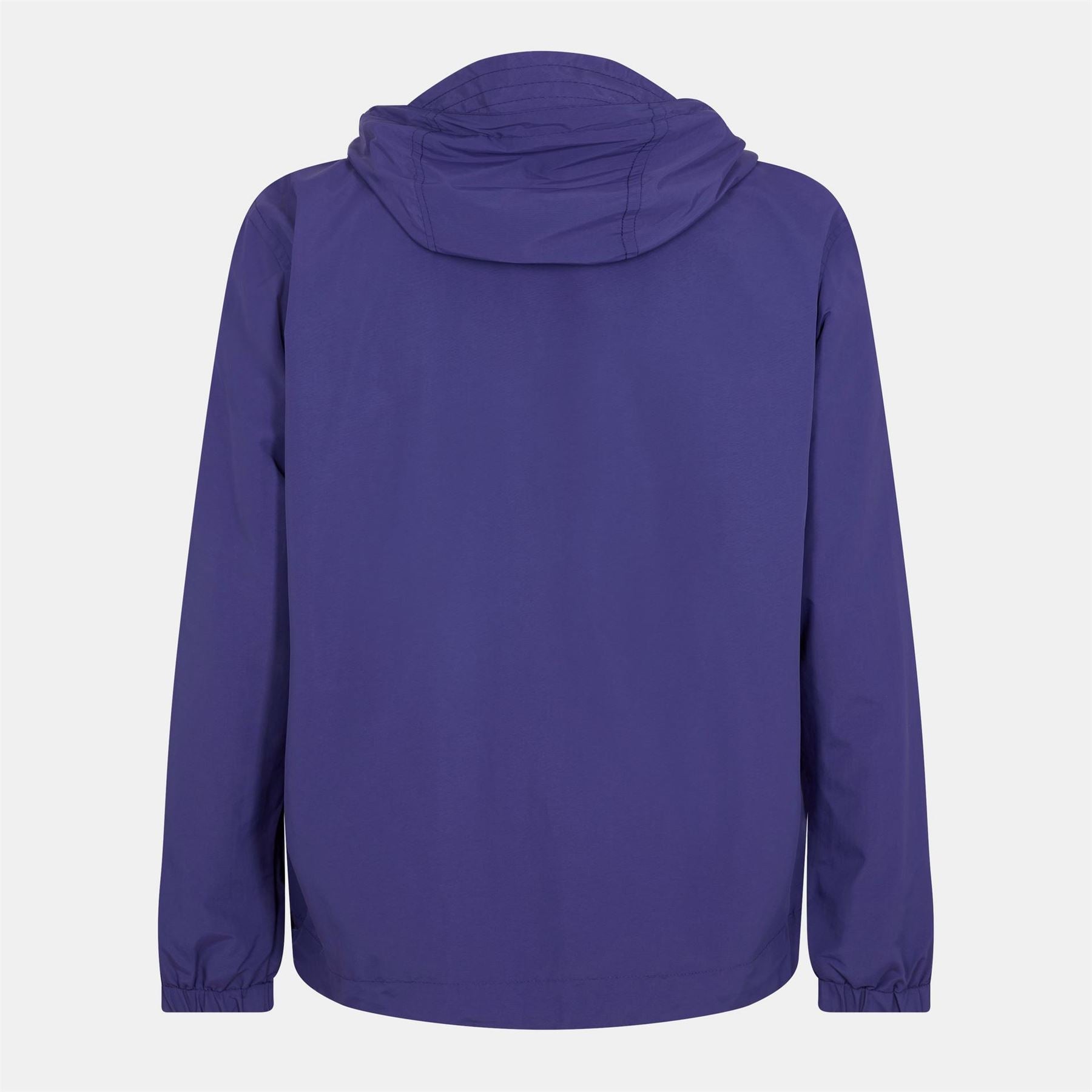 Lyle and Scott Zip Through Cotton Wind Resistant Long Sleeve Hooded Rain Anorak
