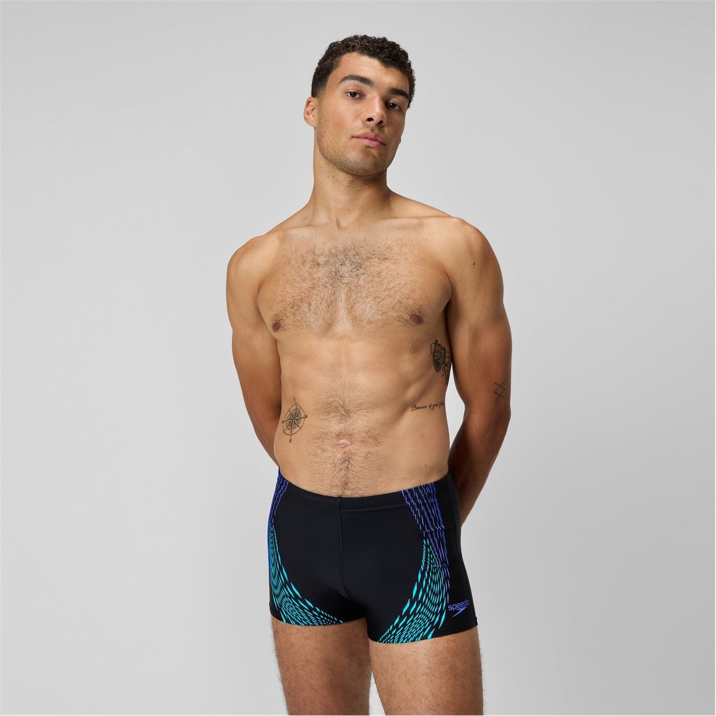 Speedo Snug Fit Graphic Print Jammer Short